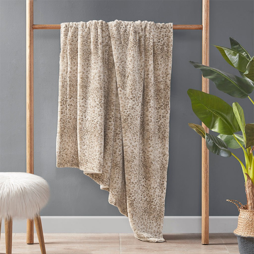 Wander Throw with Soft Faux Fur Face - Throws