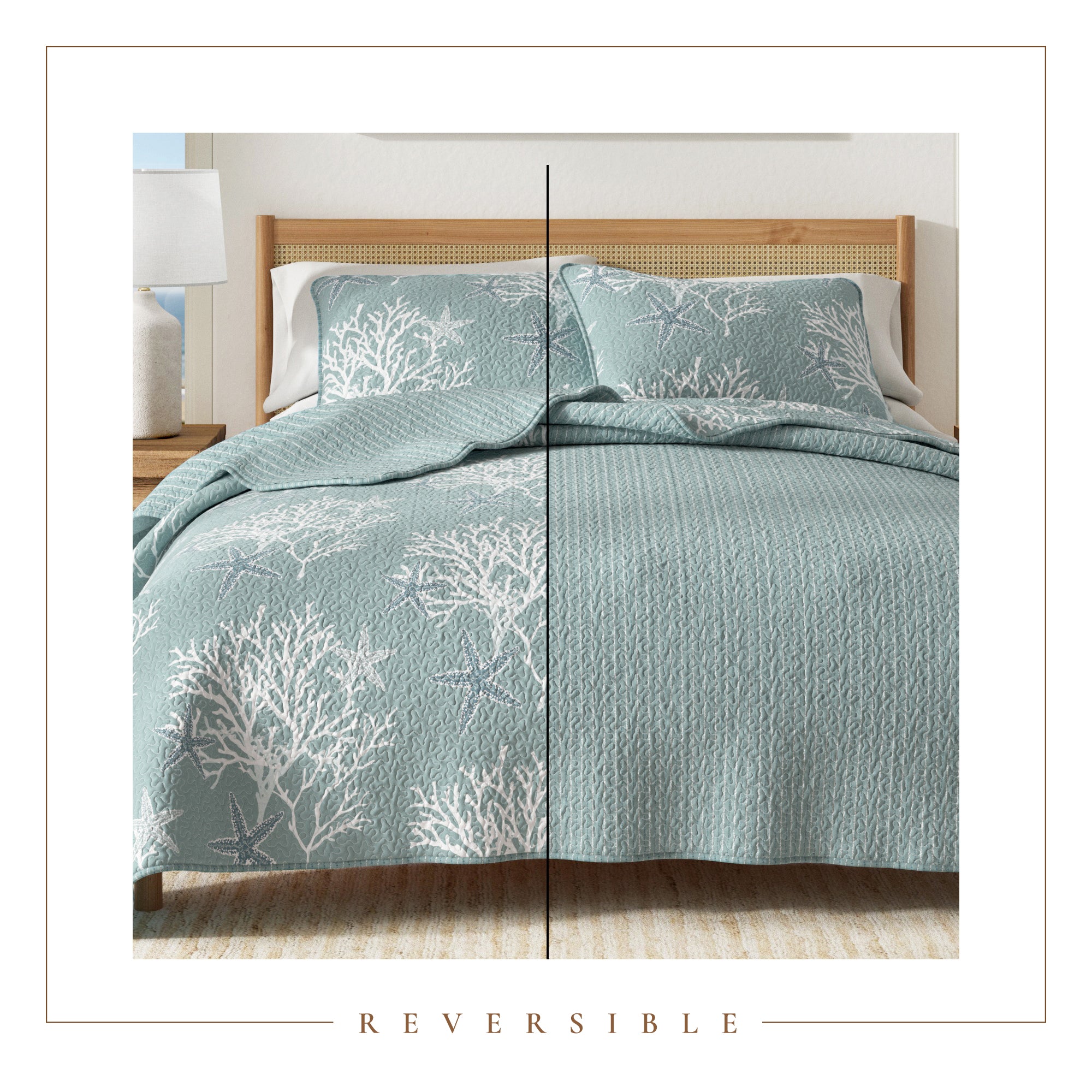 Coastal Quilt Set with Shams