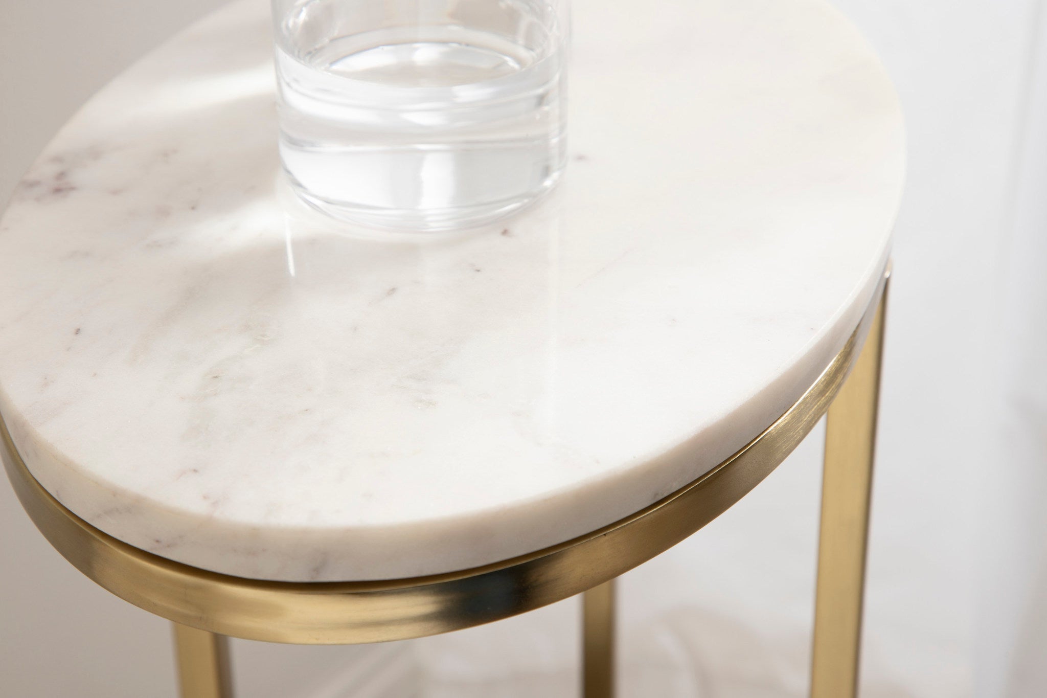 Natalli Marble Oval C-Table