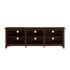 Whispers 3-Shelf Open Storage 70" TV Stand for 80" TVs - TV Stand