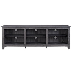 Whispers 3-Shelf Open Storage 70" TV Stand for 80" TVs - TV Stand