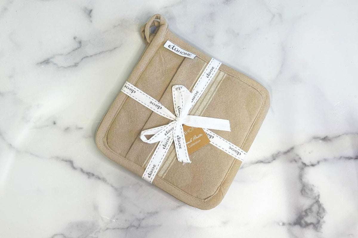 Vintage Stripe Pot Holder, Set of 2