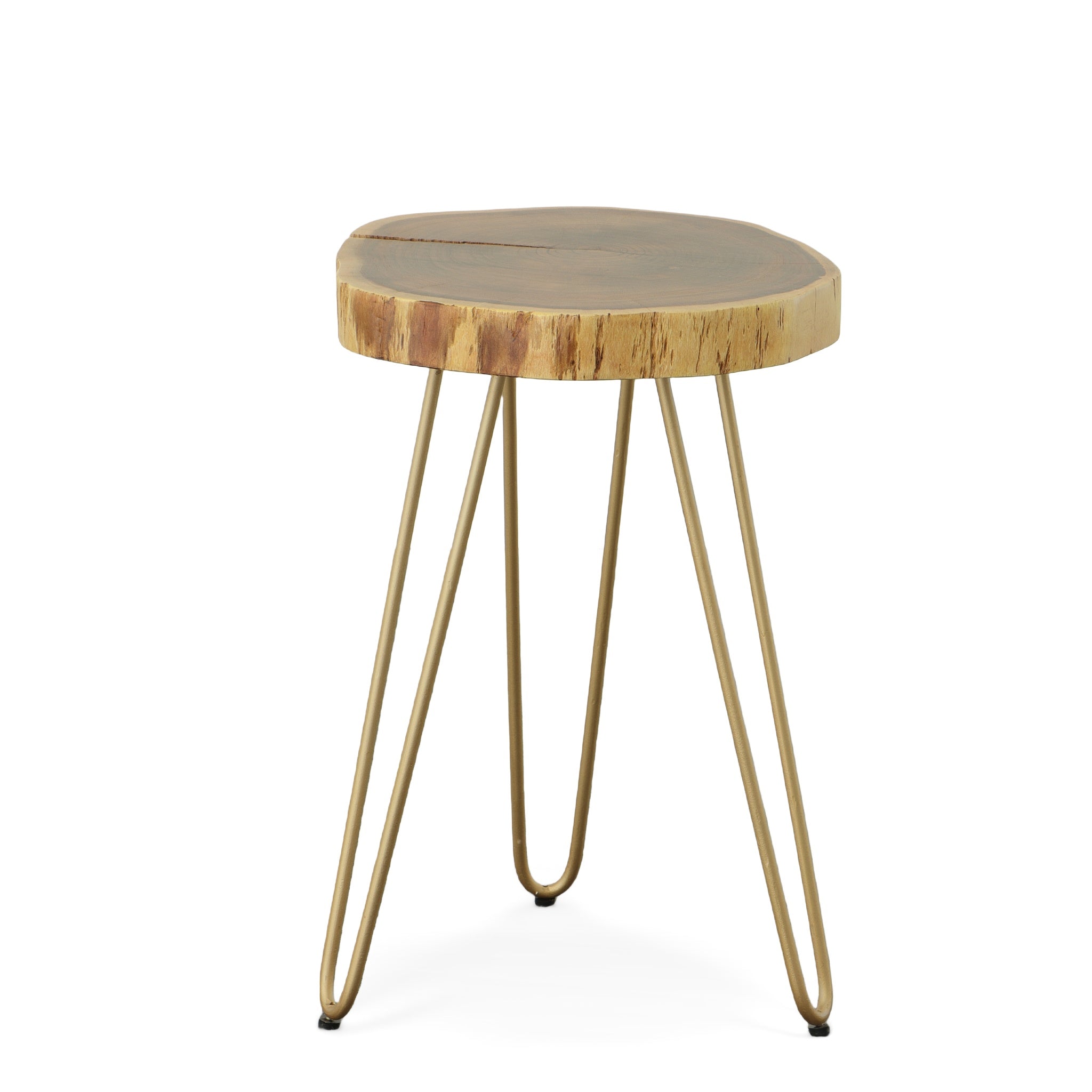 Seti Live Edge Accent Table
