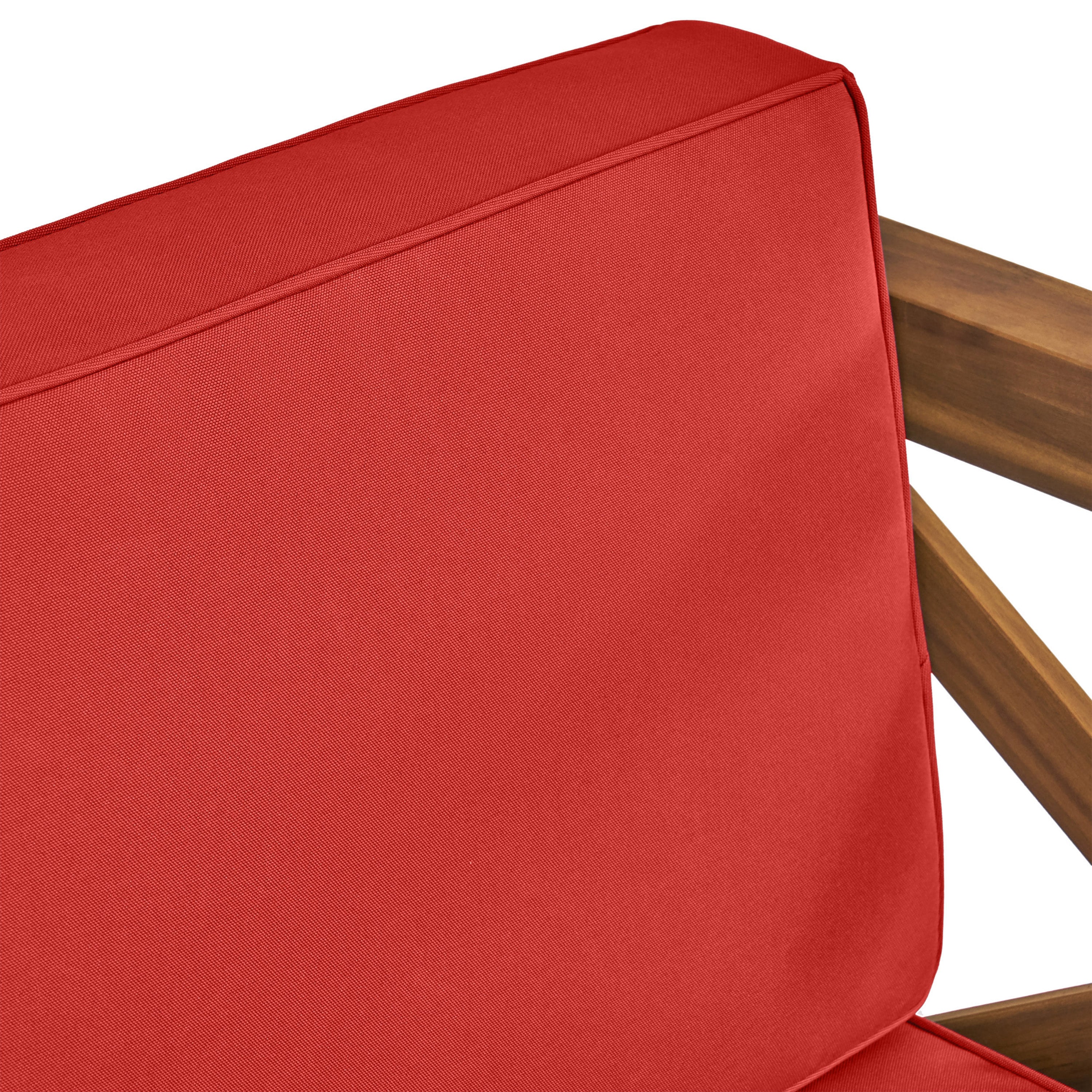 Brava Outdoor Club Chair with Water-Resistant Cushions