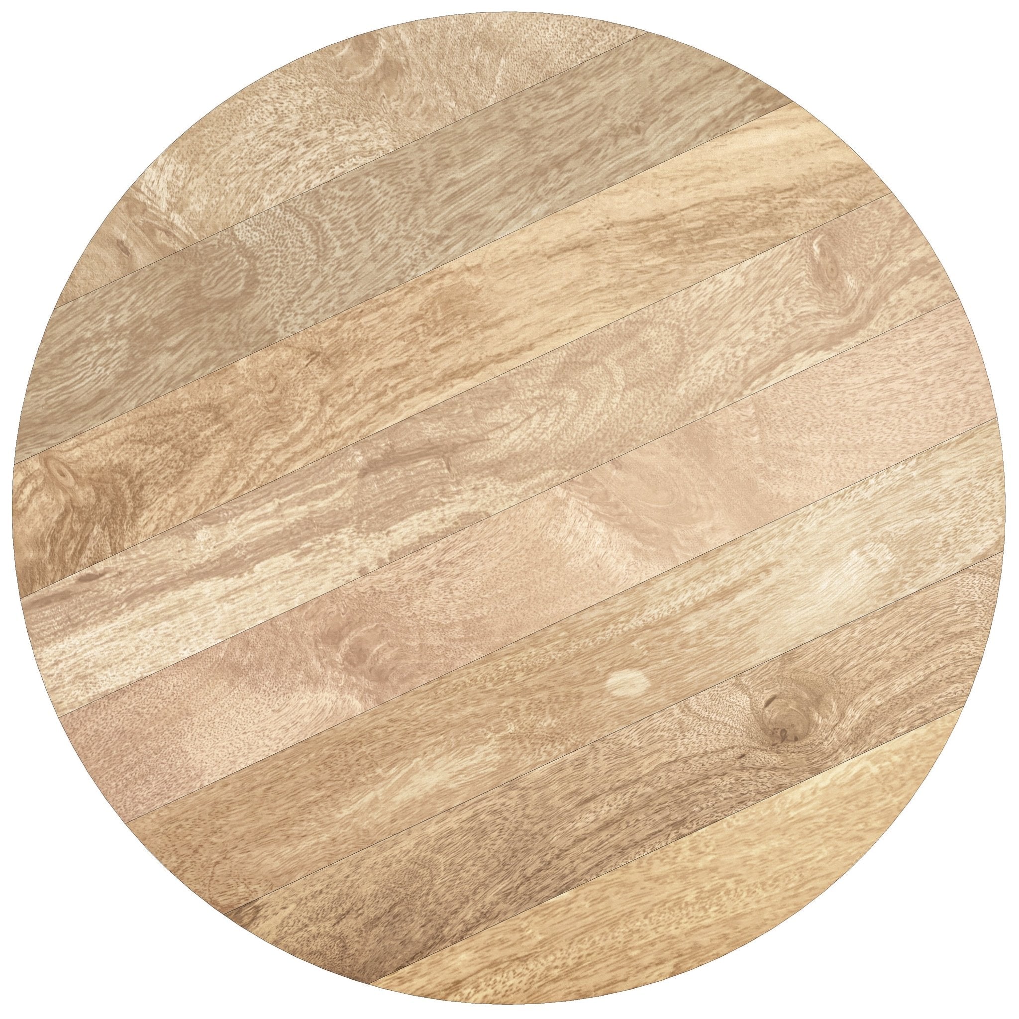Wooden Drum - Shaped Coffee Table - Coffee Tables