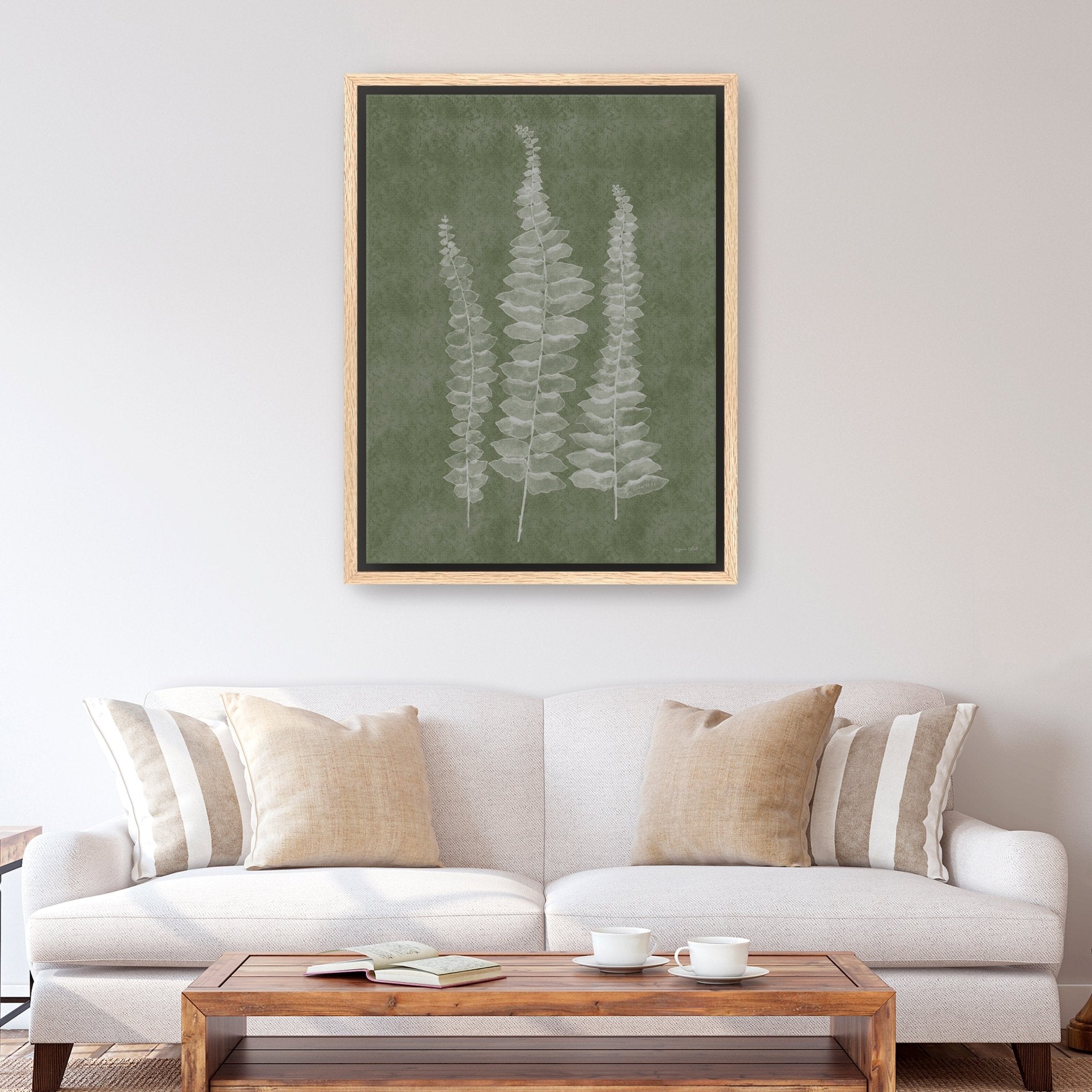 Woodland Ferns I Canvas Giclee - Canvas Wall Art