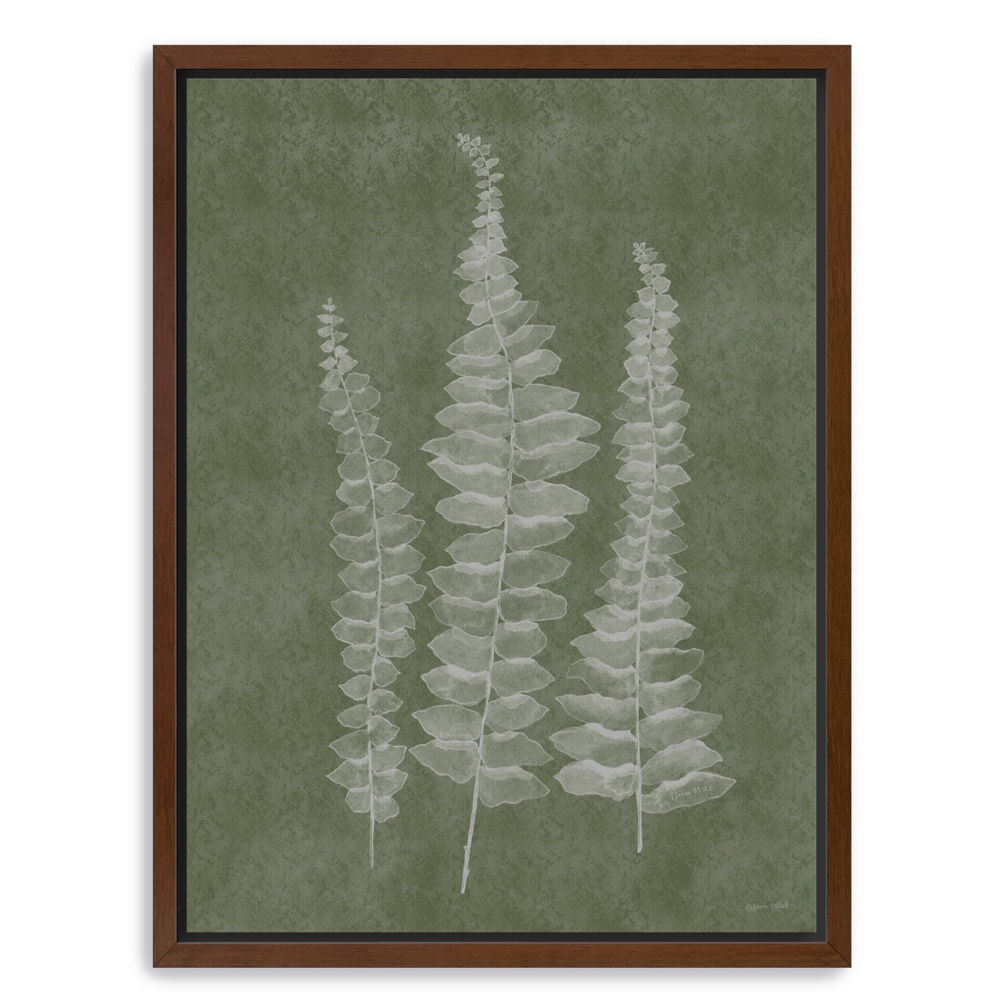 Woodland Ferns I Canvas Giclee - Canvas Wall Art