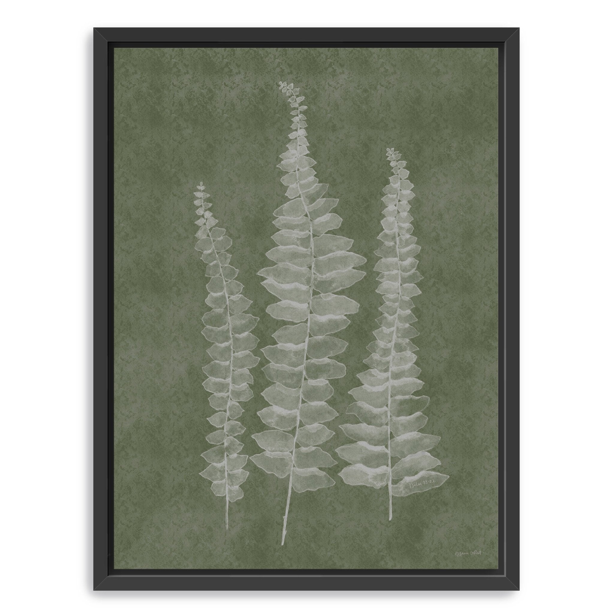Woodland Ferns I Canvas Giclee - Canvas Wall Art