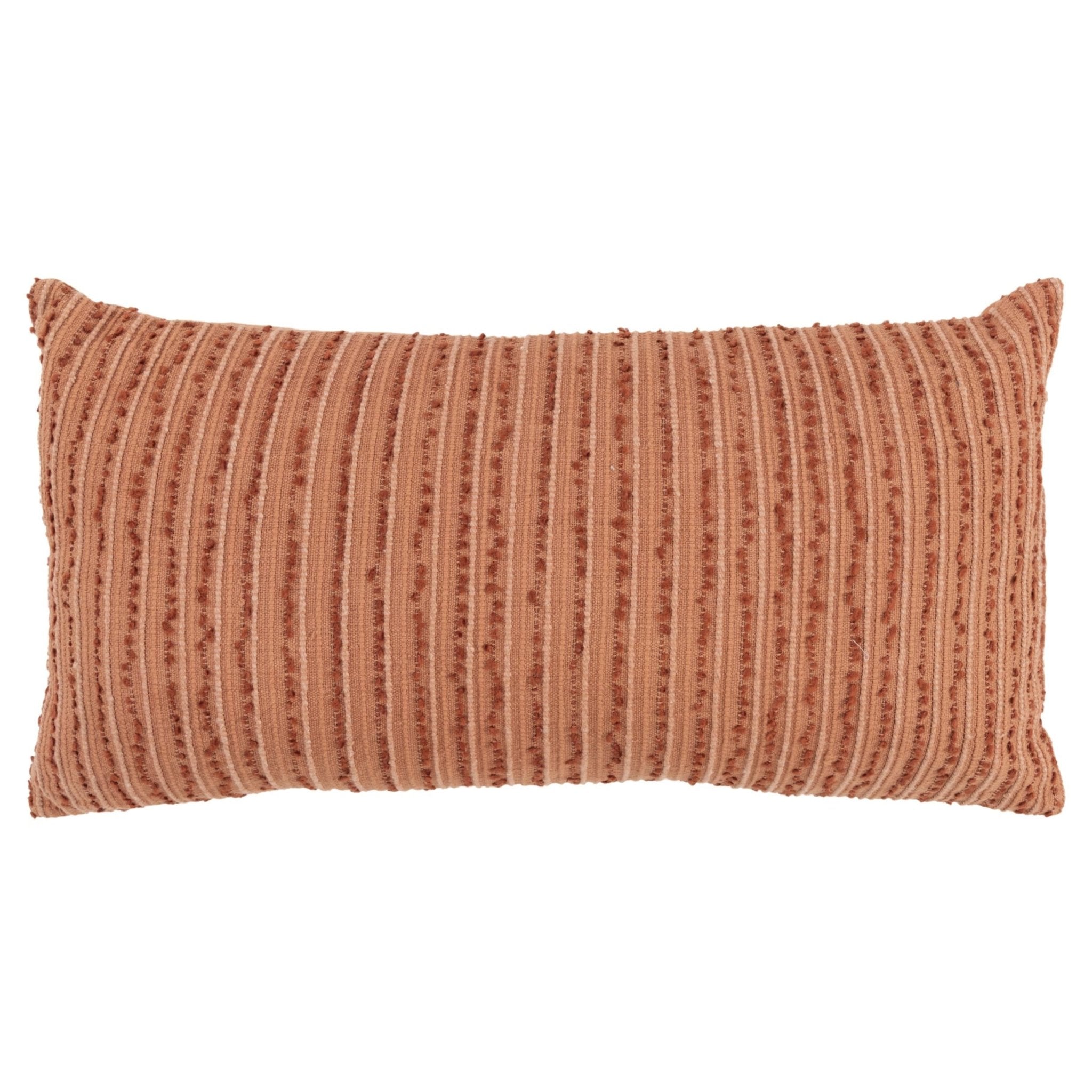Woven Stripe Lumbar Pillow - Thumbnail 2