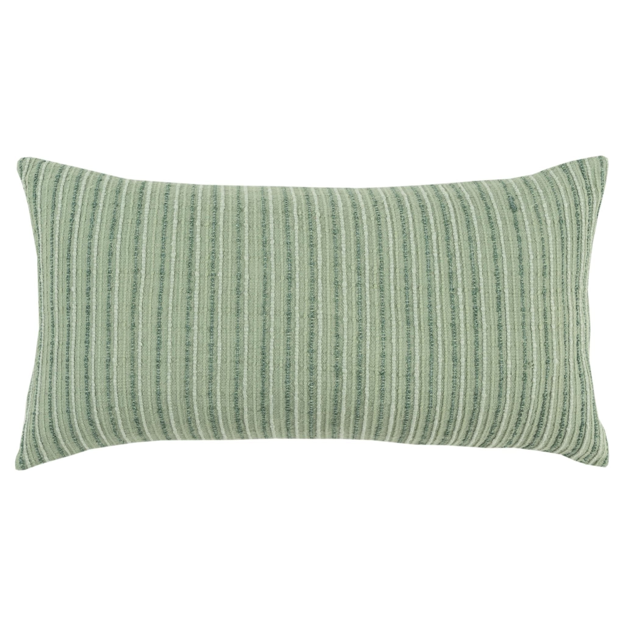 Woven Stripe Lumbar Pillow - Thumbnail 5