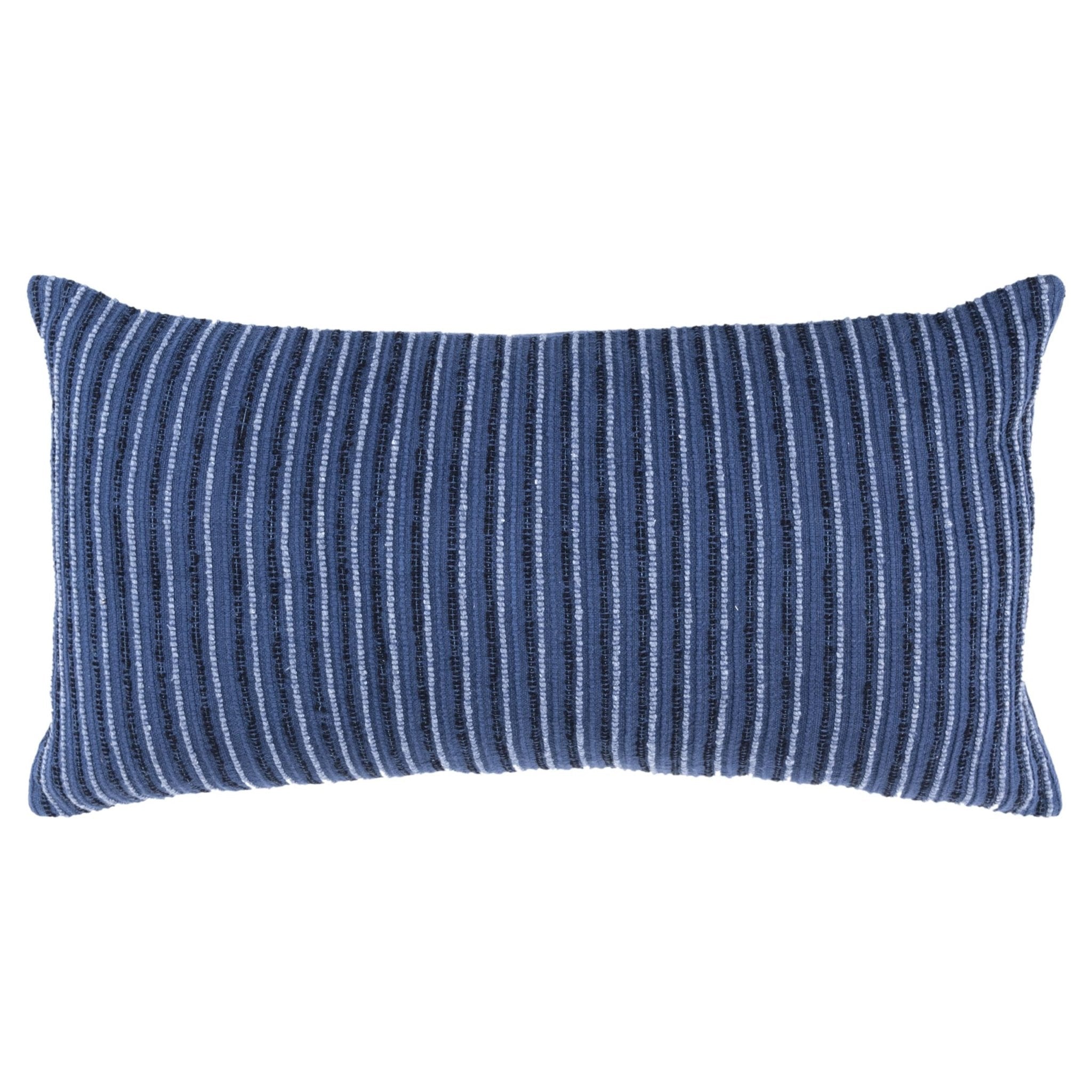 Woven Stripe Lumbar Pillow - Thumbnail 3