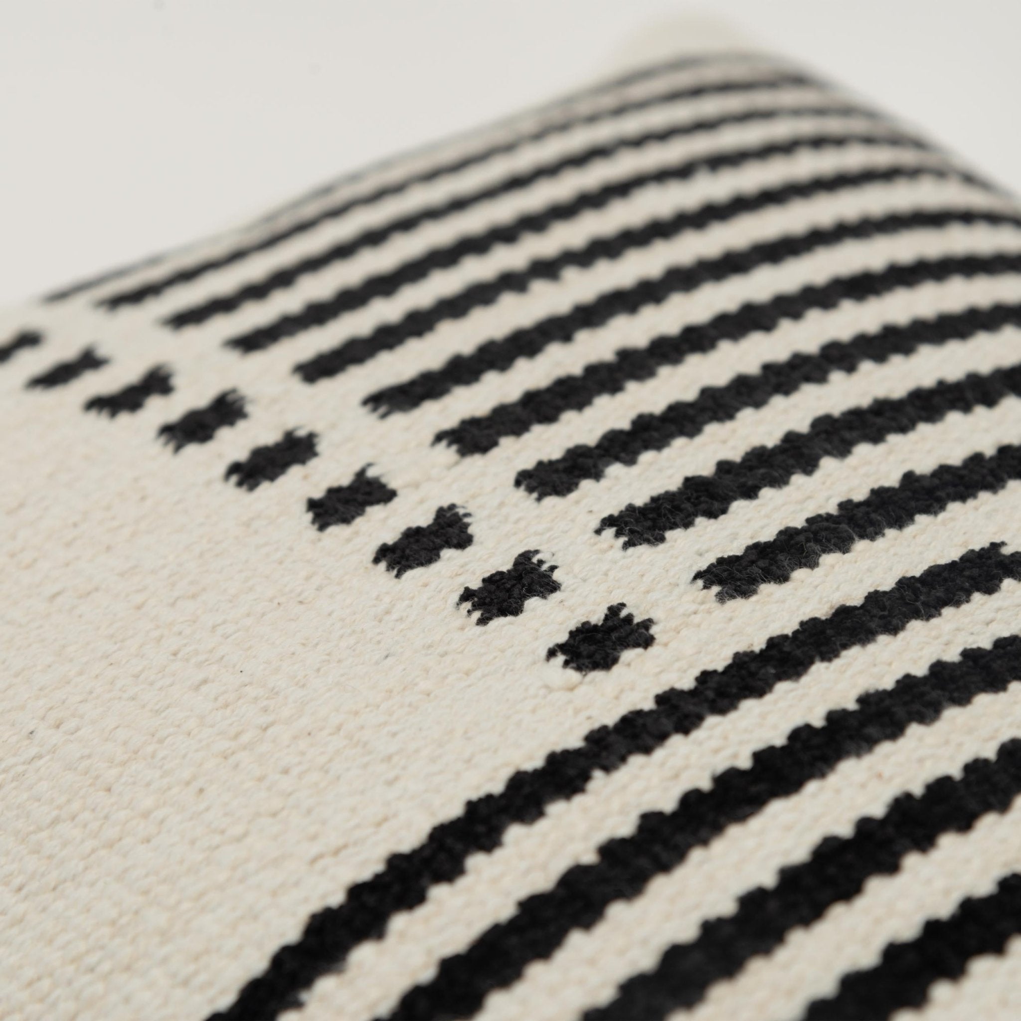 Woven Striped Decorative Throw Pillow - Lumbar Pillows