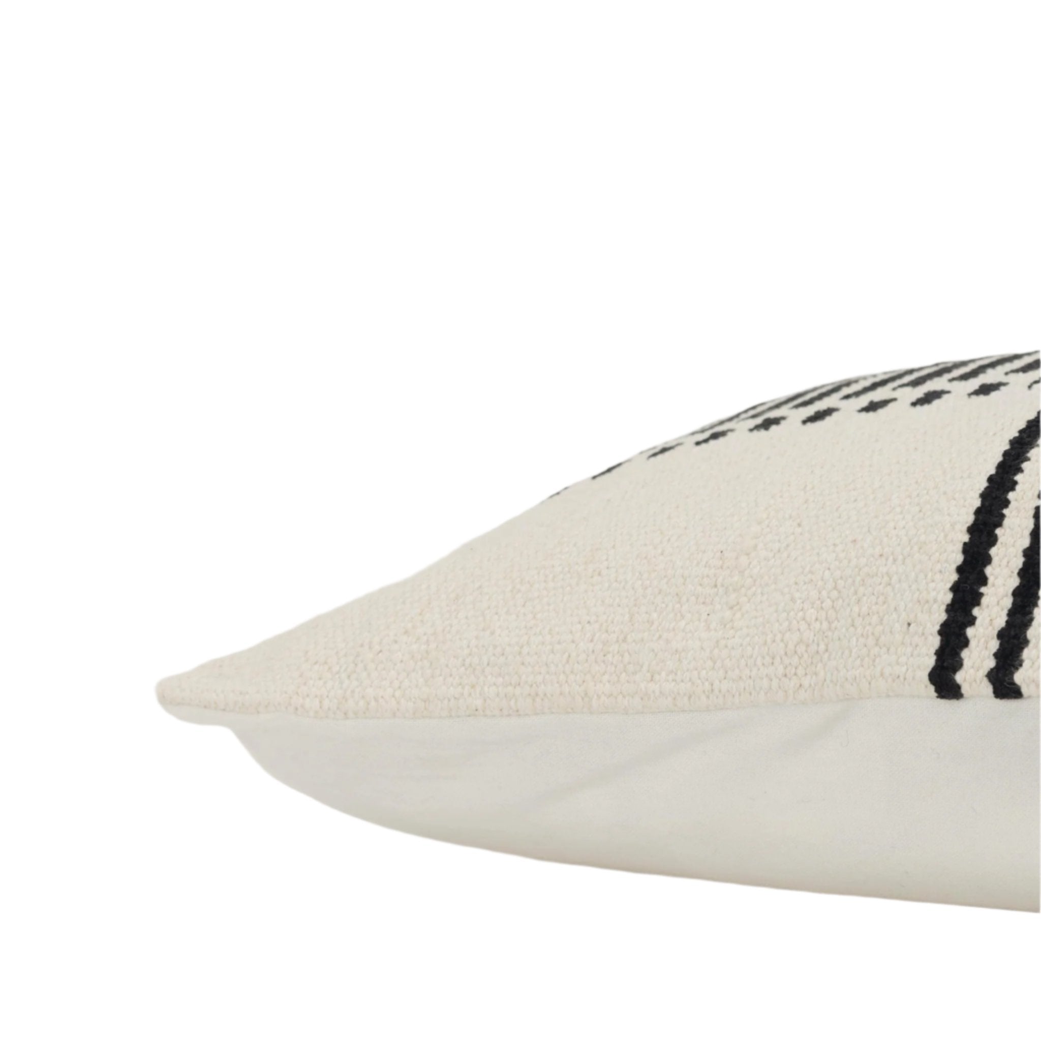 Woven Striped Decorative Throw Pillow - Lumbar Pillows