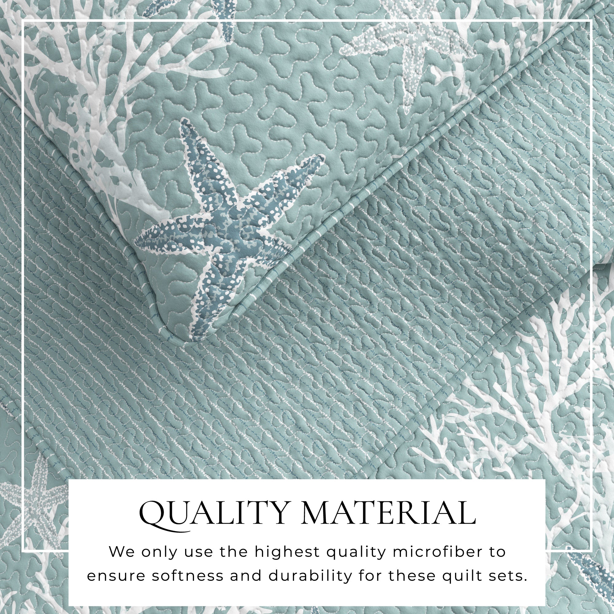 Coastal Quilt Set with Shams