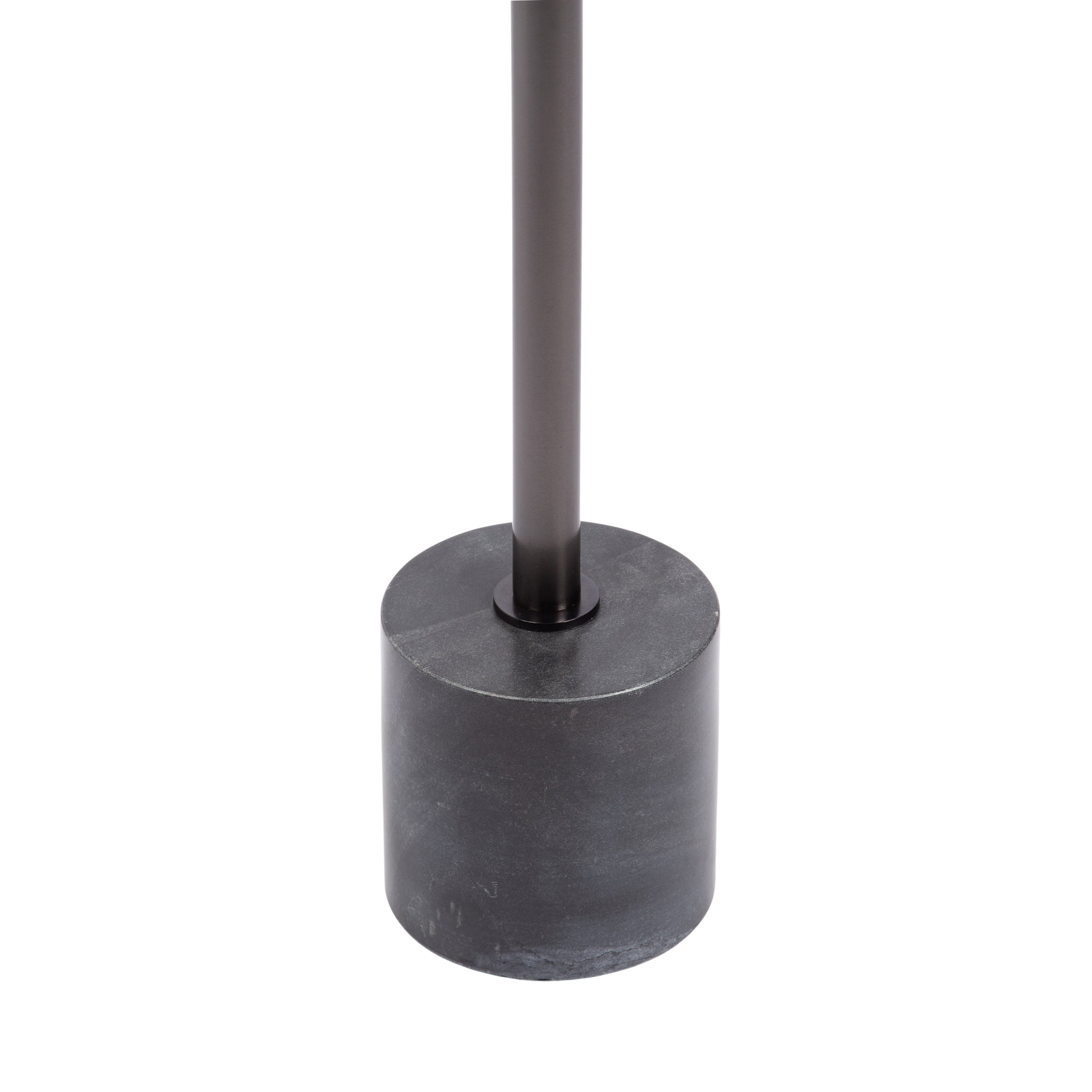 Vanora Metal and Marble Drink Table