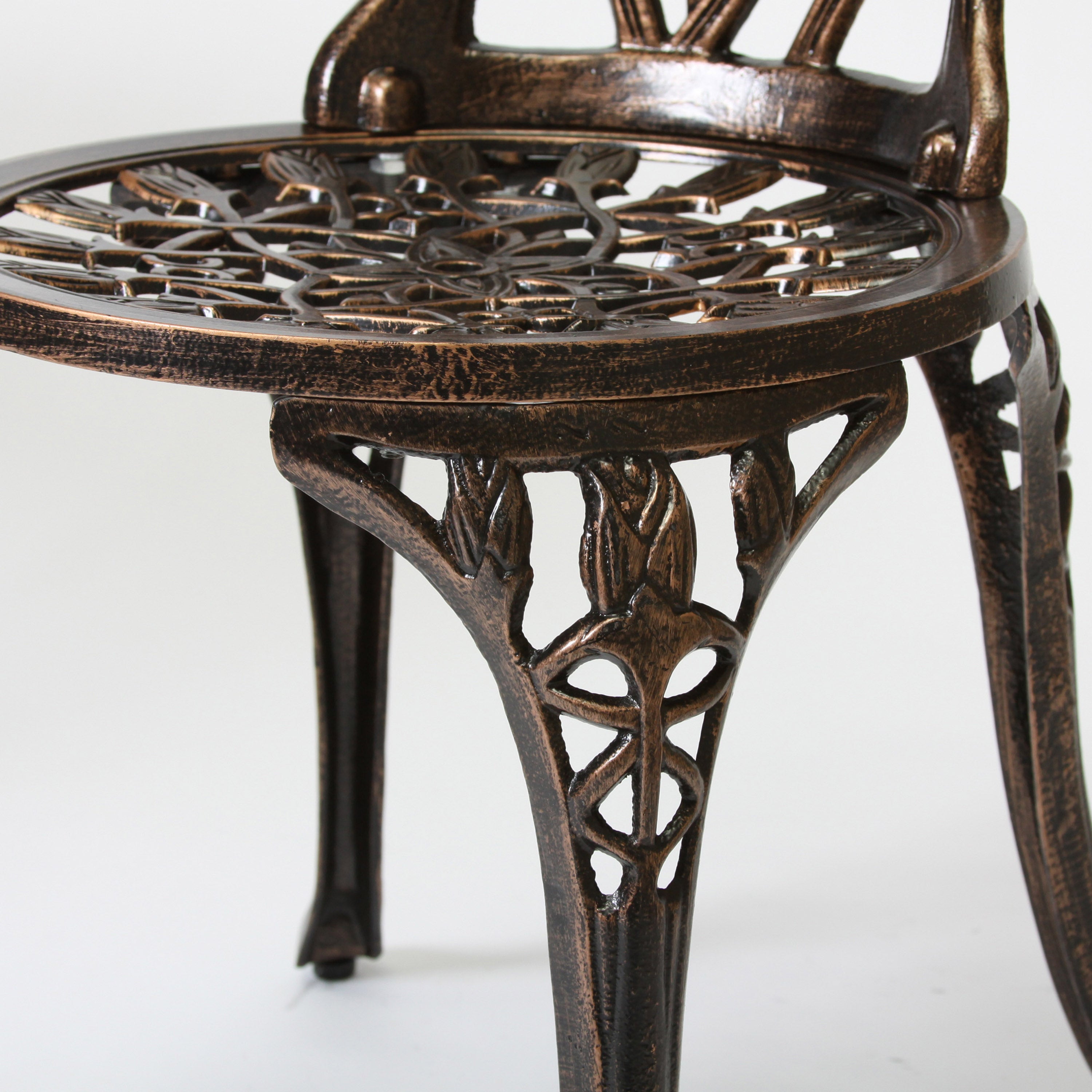 Nassau Outdoor Cast 3-Piece Bistro Set