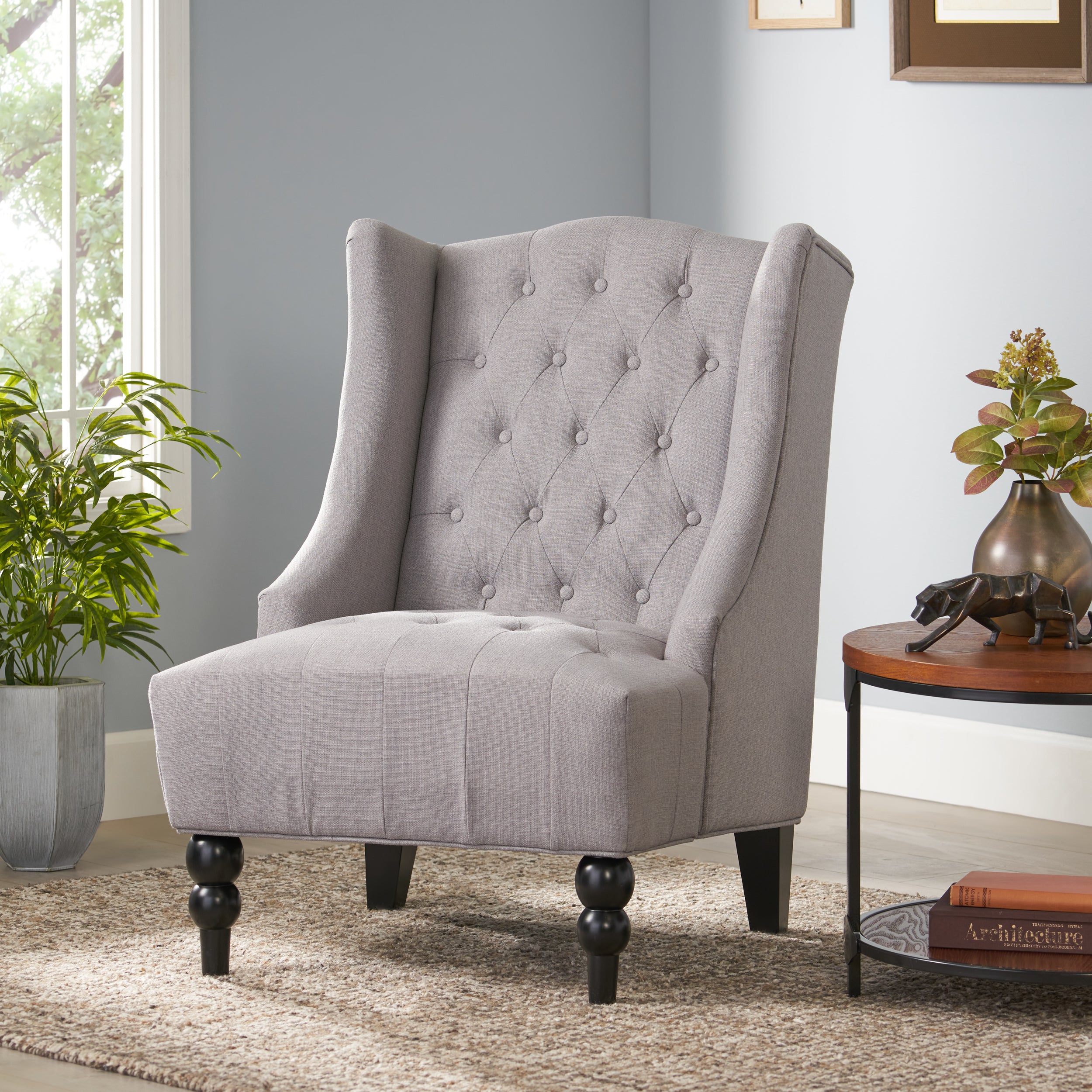 Toddman High-Back Club Chair
