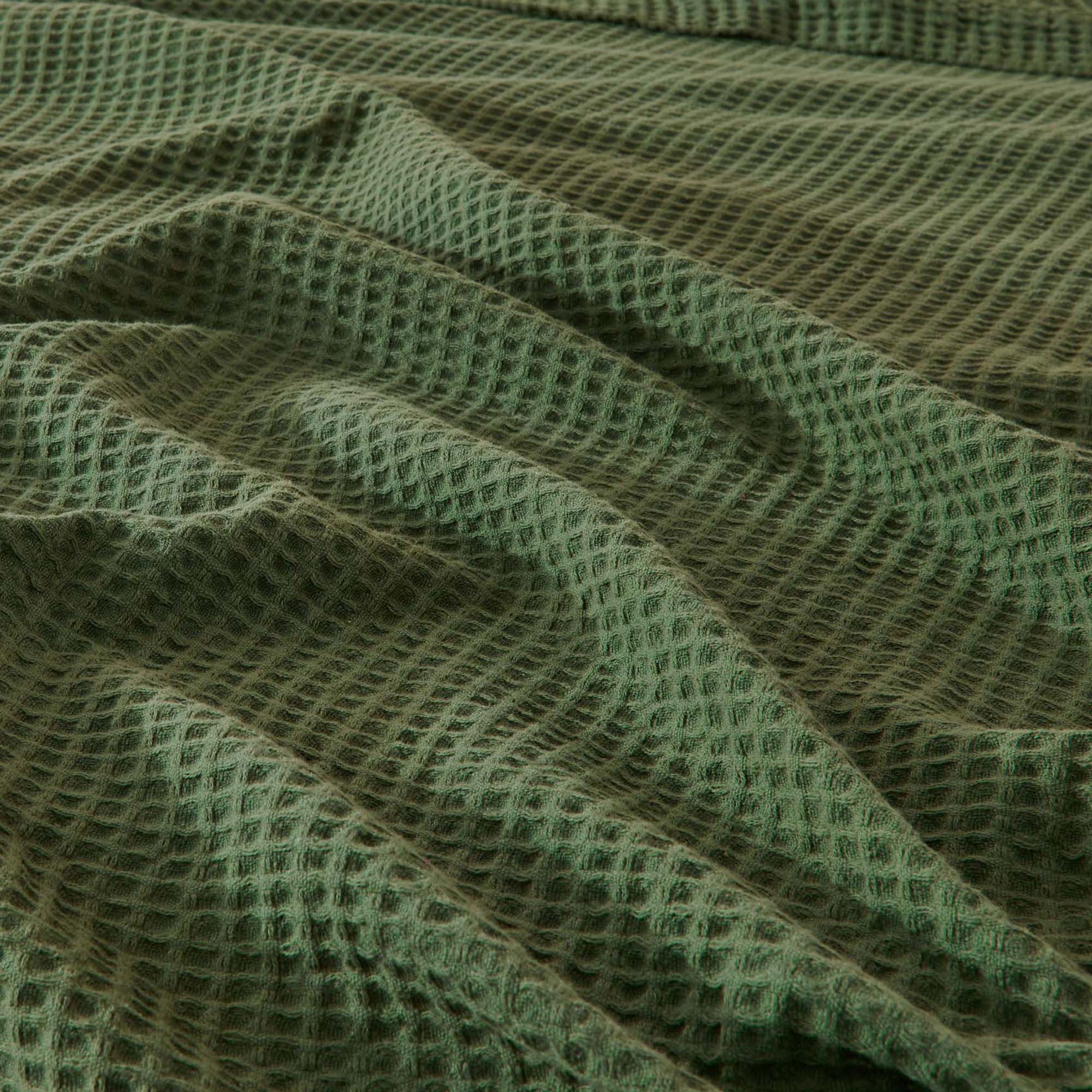 100% Cotton Waffle Weave Blanket