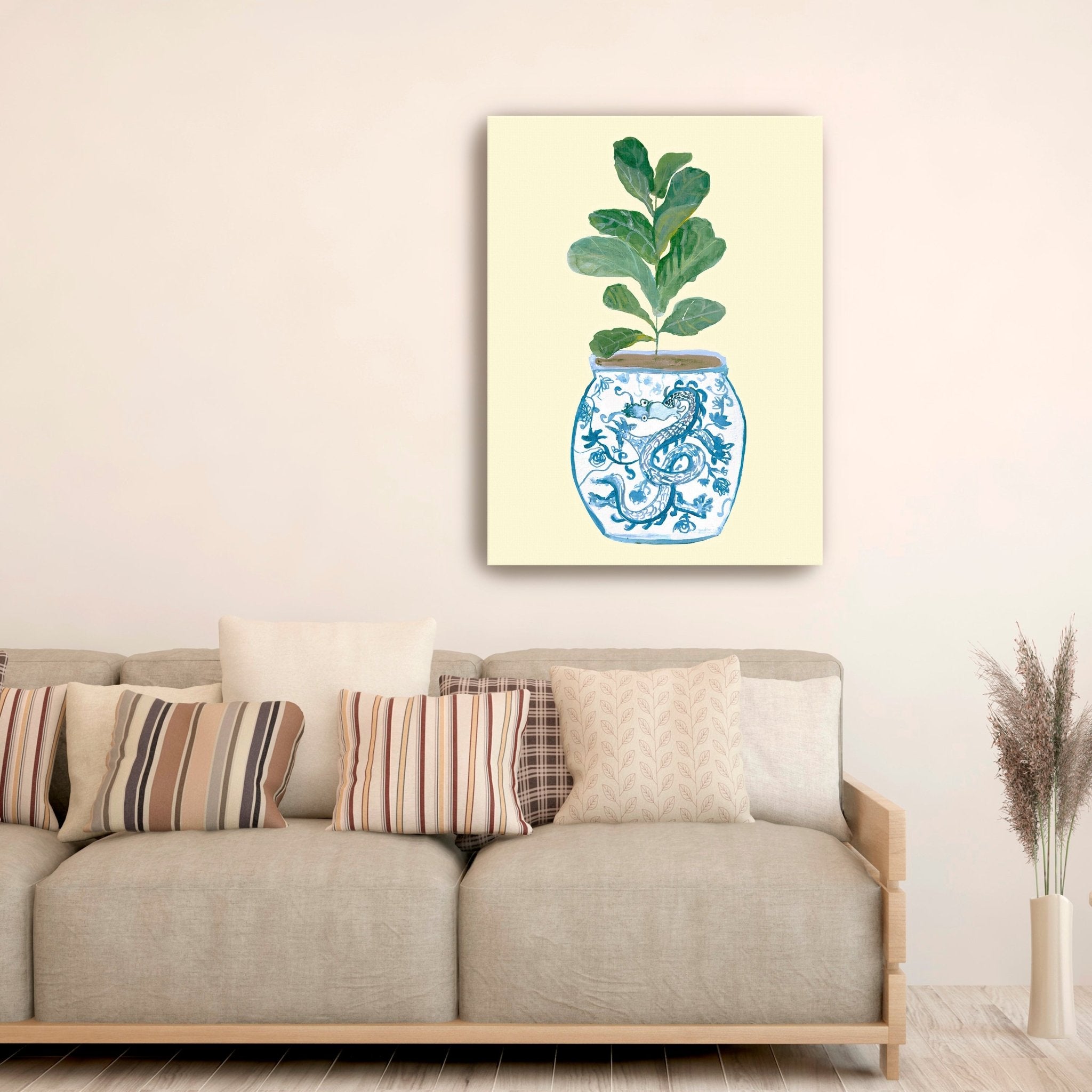 Year of the Dragon Canvas Giclee - Canvas Wall Art