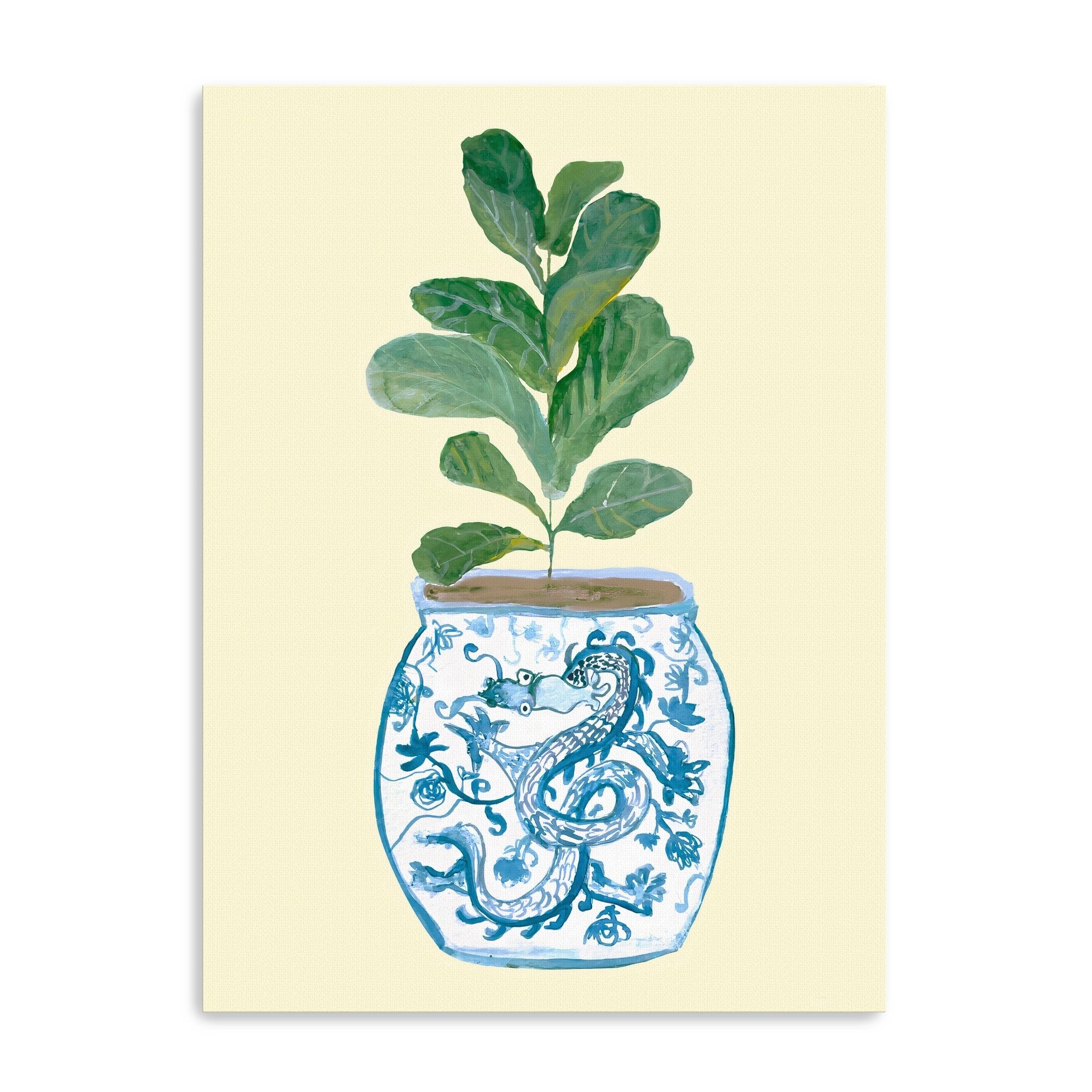 Year of the Dragon Canvas Giclee - Canvas Wall Art