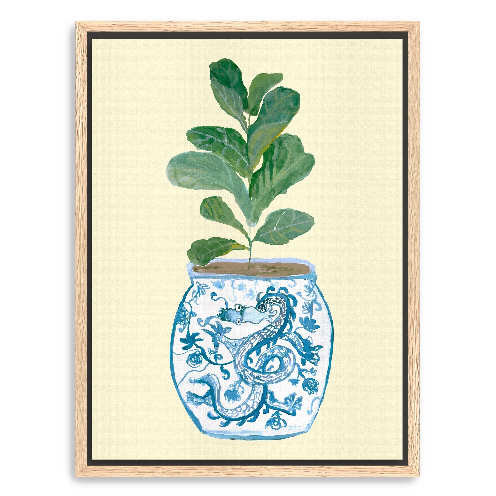 Year of the Dragon Canvas Giclee - Canvas Wall Art