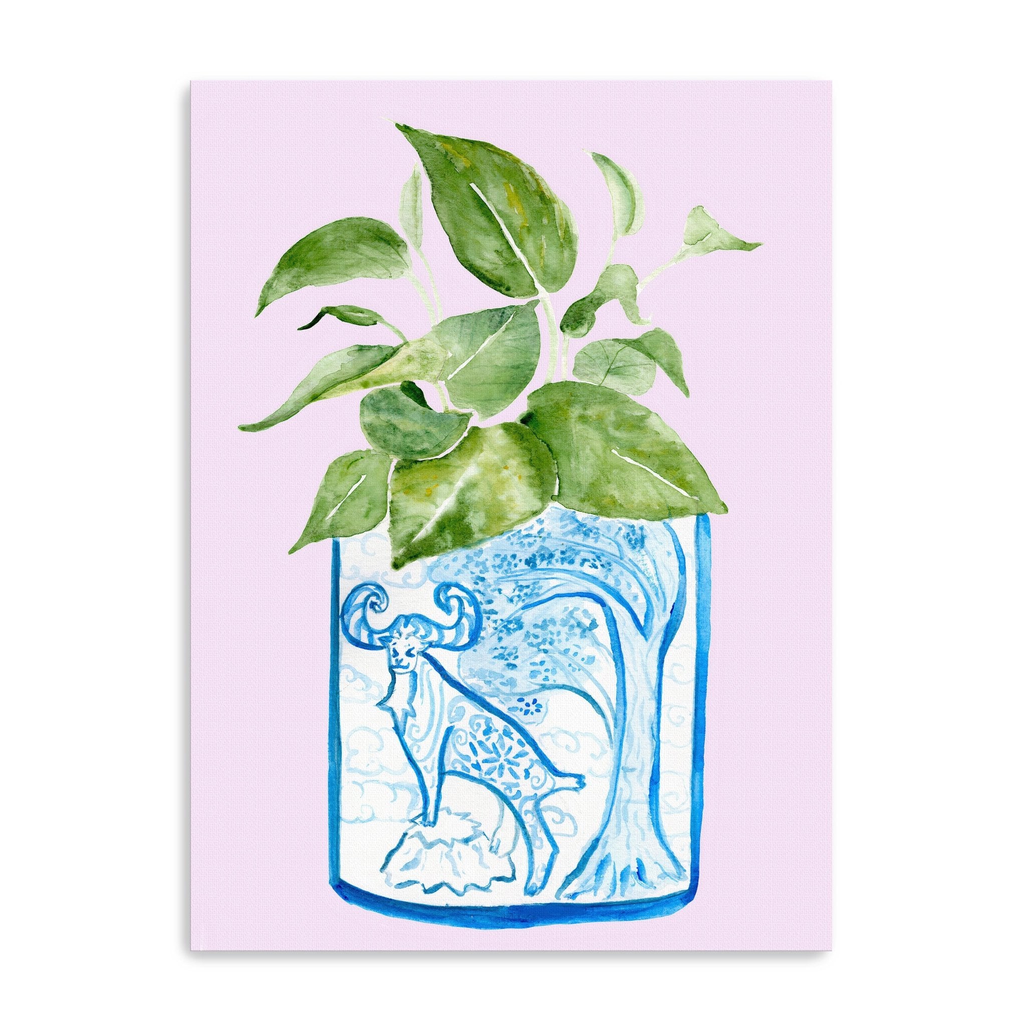 Year of the Goat Canvas Giclee - Canvas Wall Art