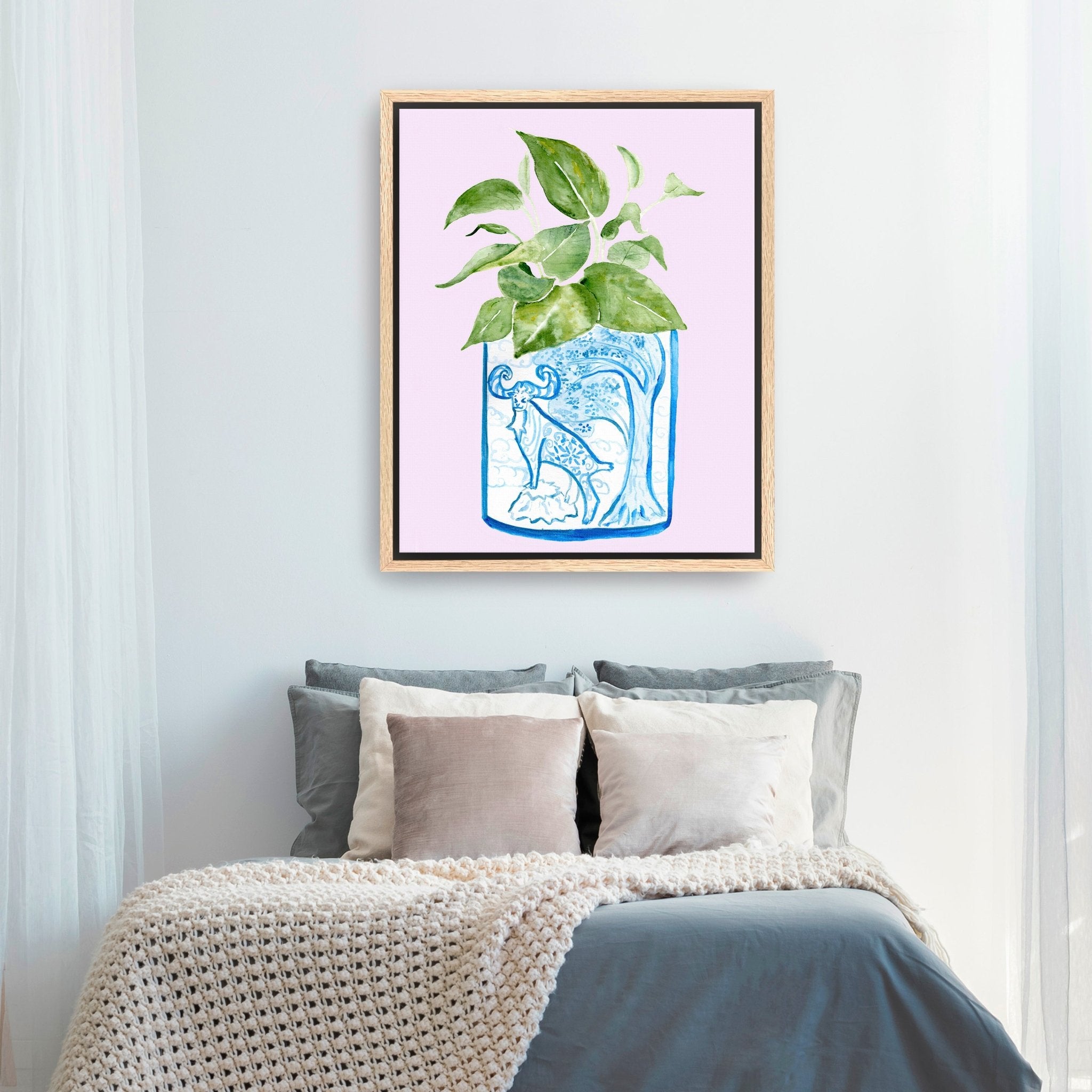 Year of the Goat Canvas Giclee - Canvas Wall Art