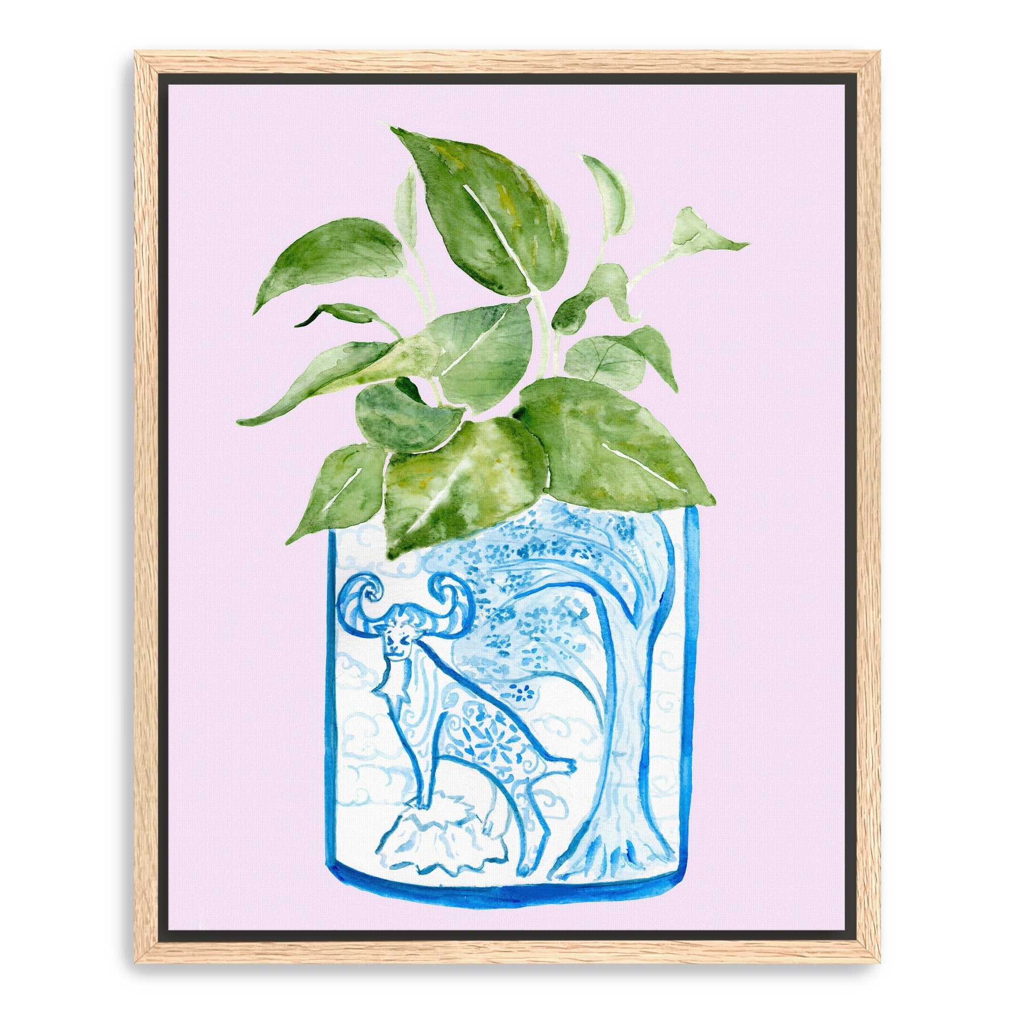 Year of the Goat Canvas Giclee - Canvas Wall Art