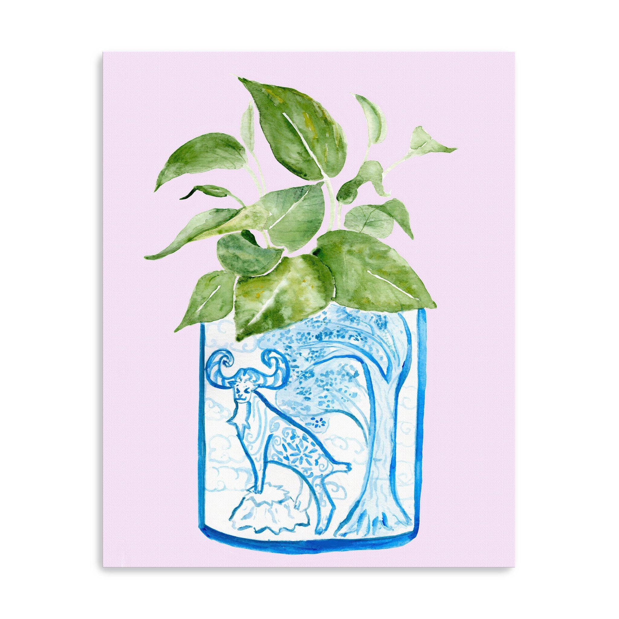 Year of the Goat Canvas Giclee - Canvas Wall Art