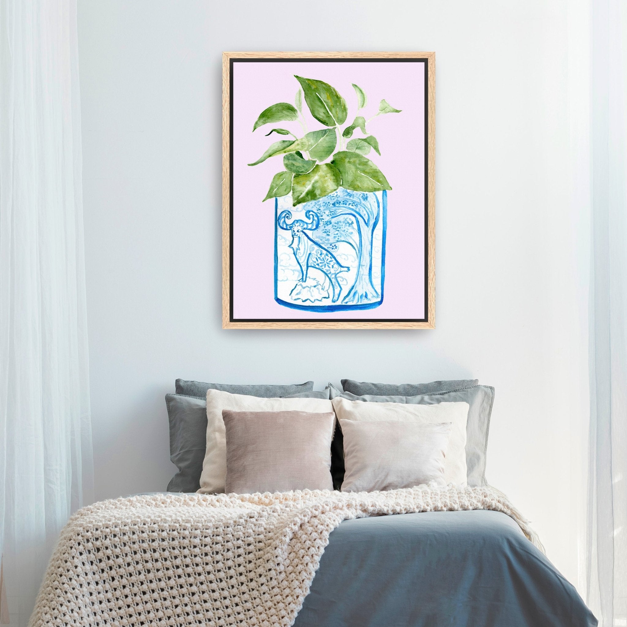 Year of the Goat Canvas Giclee - Canvas Wall Art