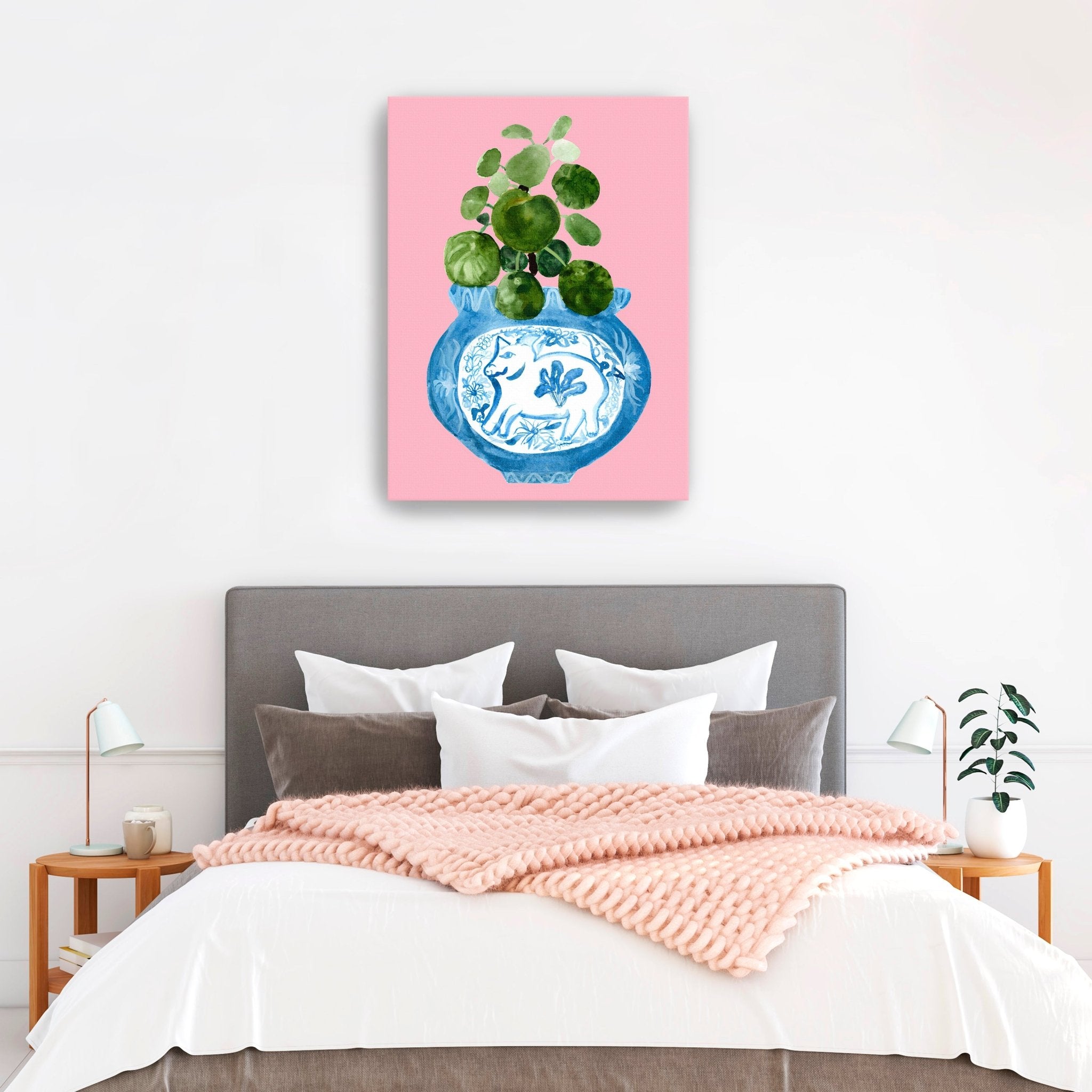 Year of the Pig Canvas Giclee - Canvas Wall Art