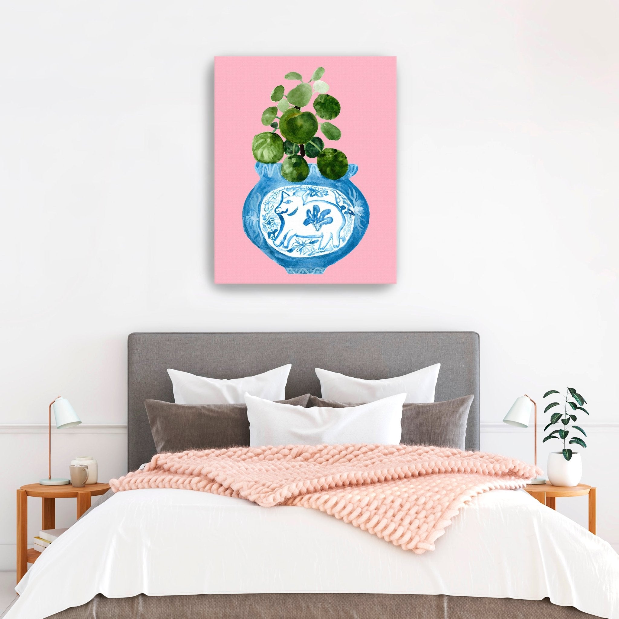 Year of the Pig Canvas Giclee - Canvas Wall Art
