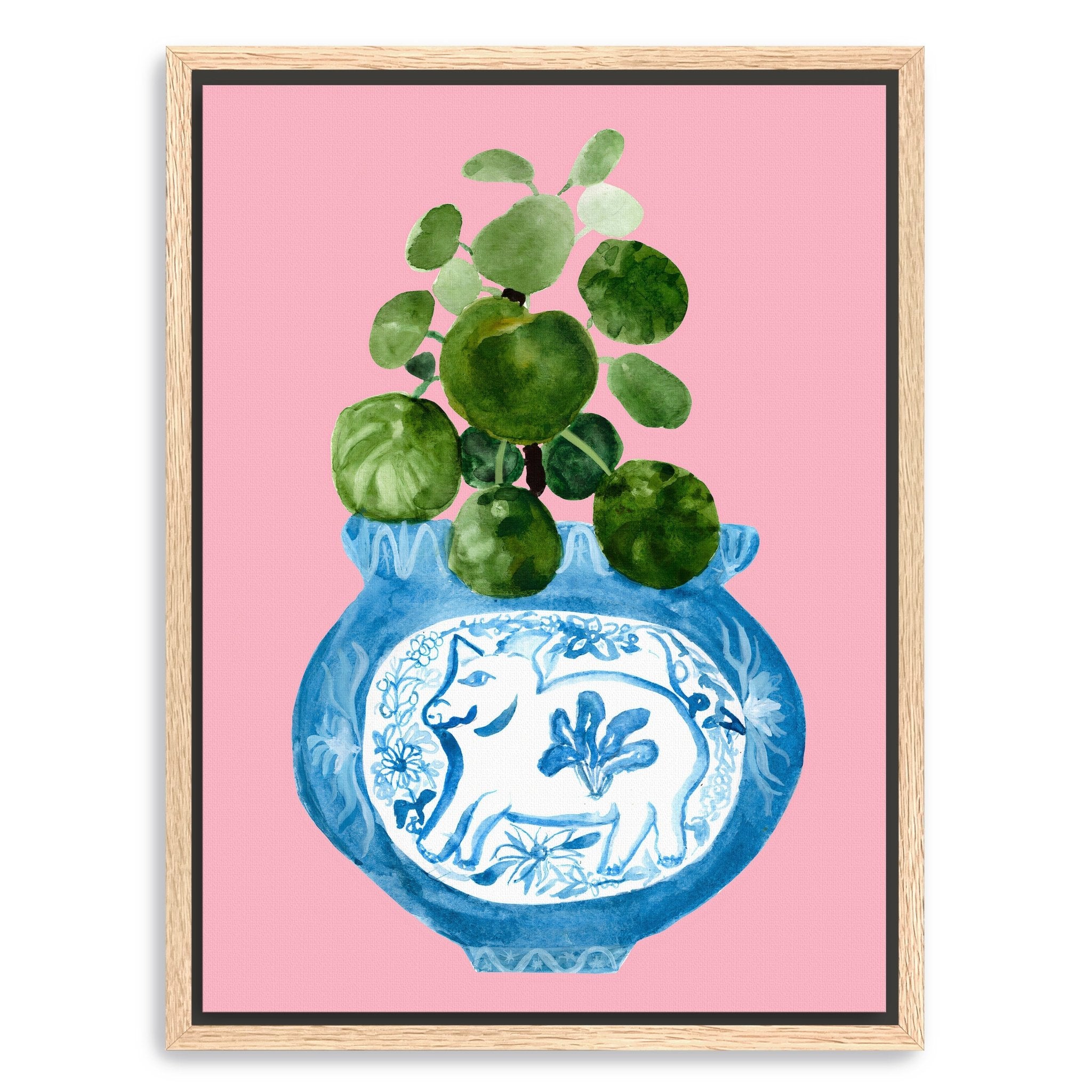 Year of the Pig Canvas Giclee - Canvas Wall Art