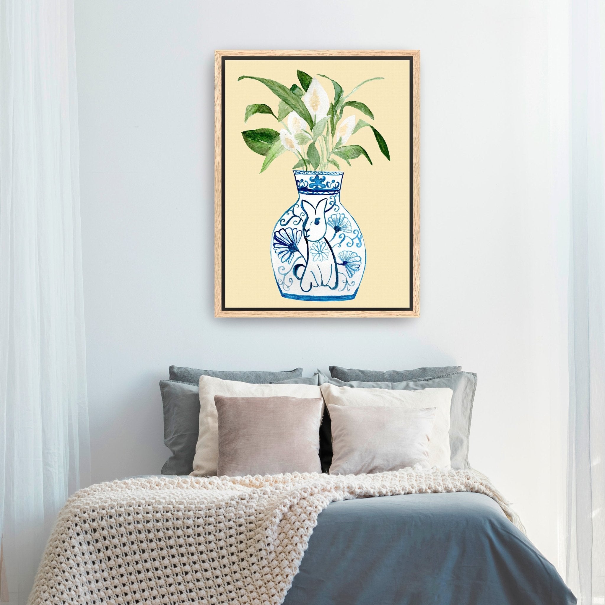 Year of the Rabbit Canvas Giclee - Canvas Wall Art