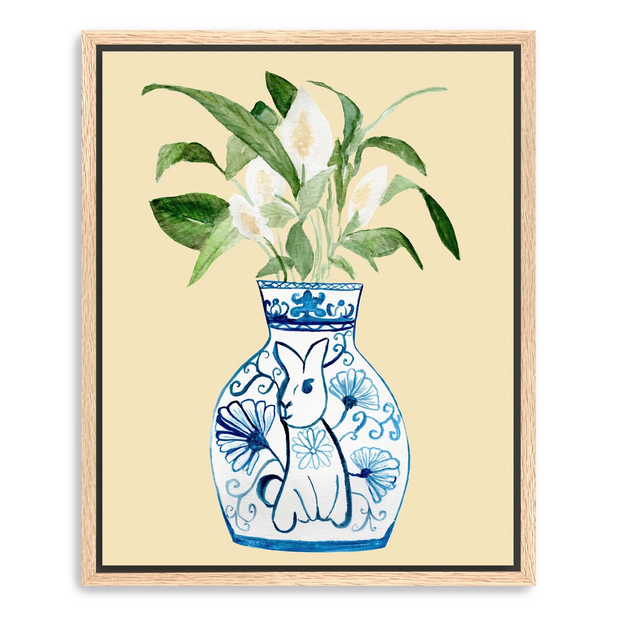 Year of the Rabbit Canvas Giclee - Canvas Wall Art