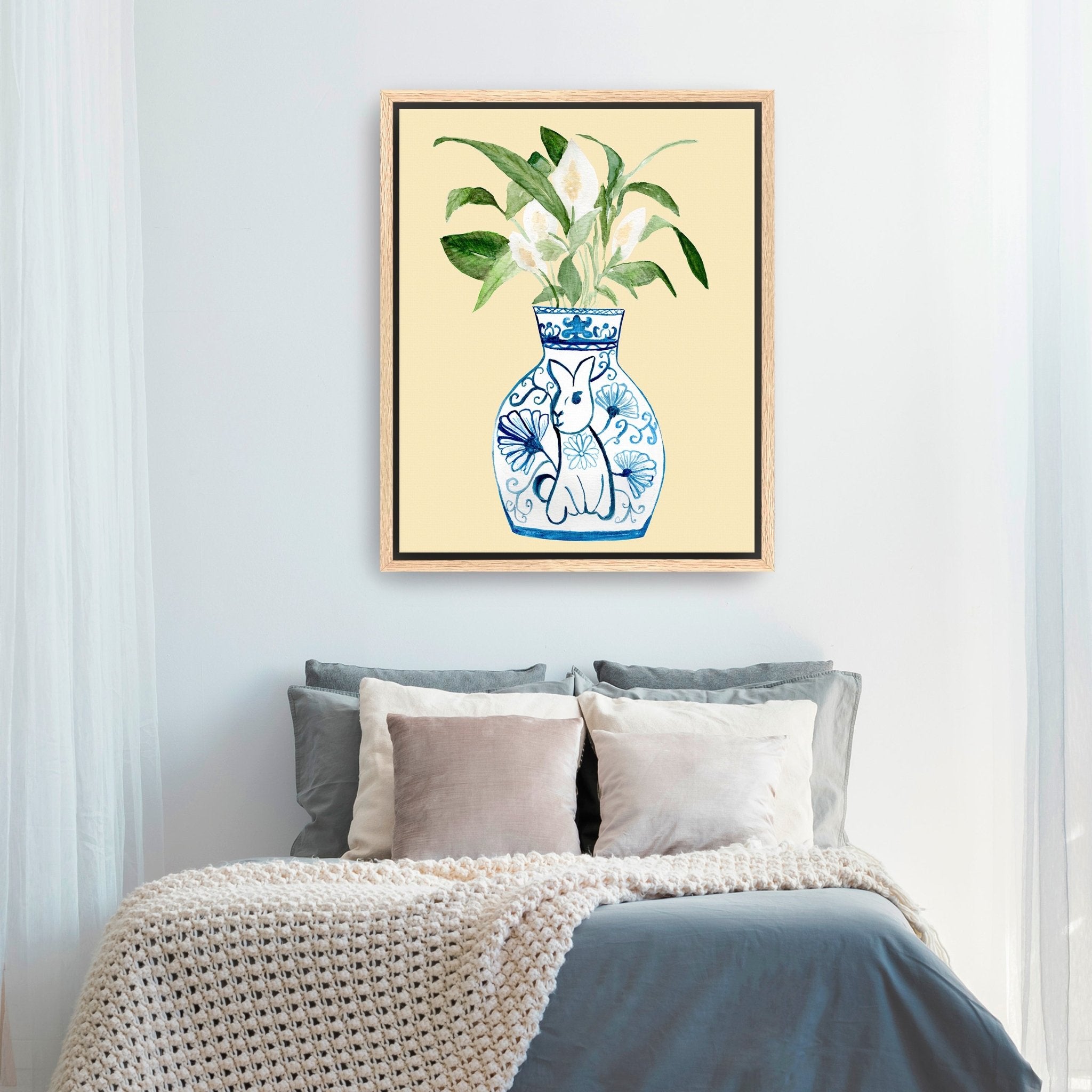 Year of the Rabbit Canvas Giclee - Canvas Wall Art