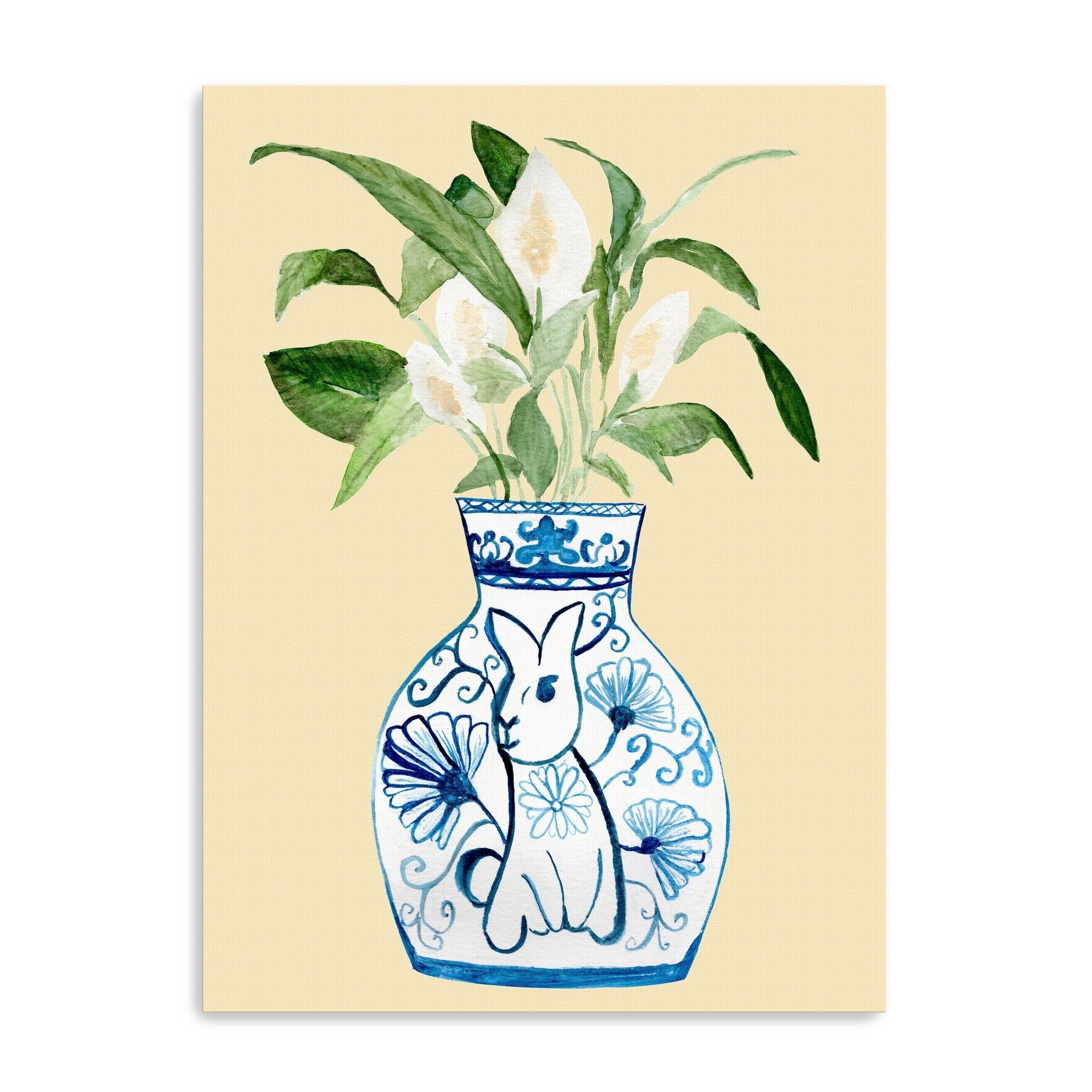 Year of the Rabbit Canvas Giclee - Canvas Wall Art