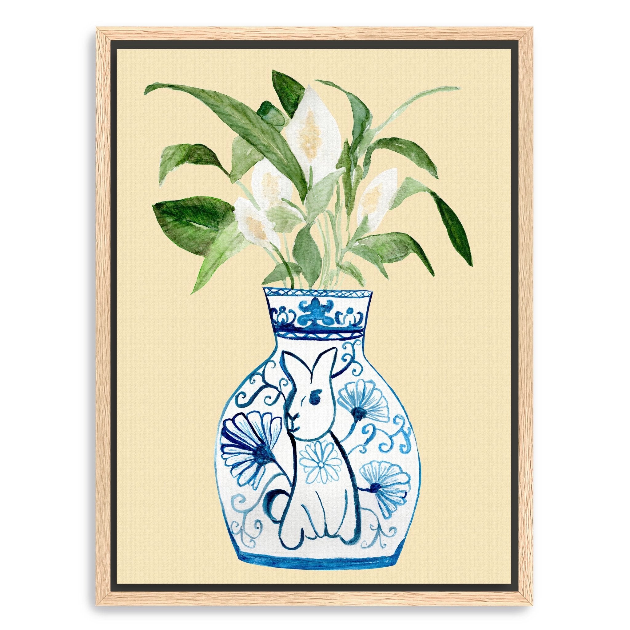 Year of the Rabbit Canvas Giclee - Canvas Wall Art