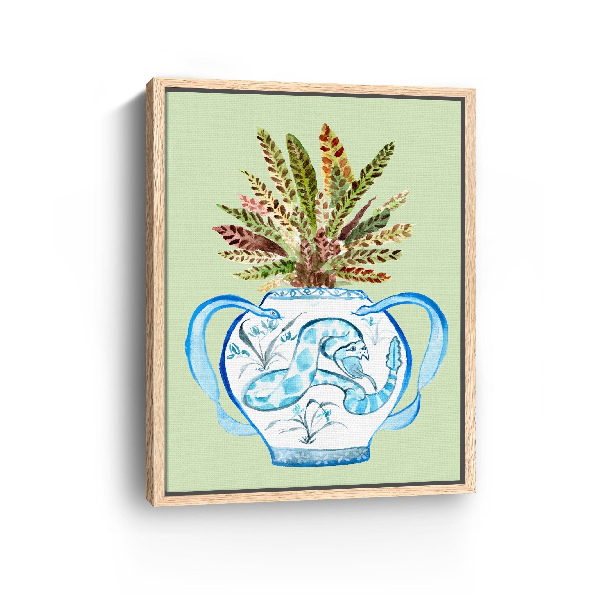 Year of the Snake Canvas Giclee - Canvas Wall Art