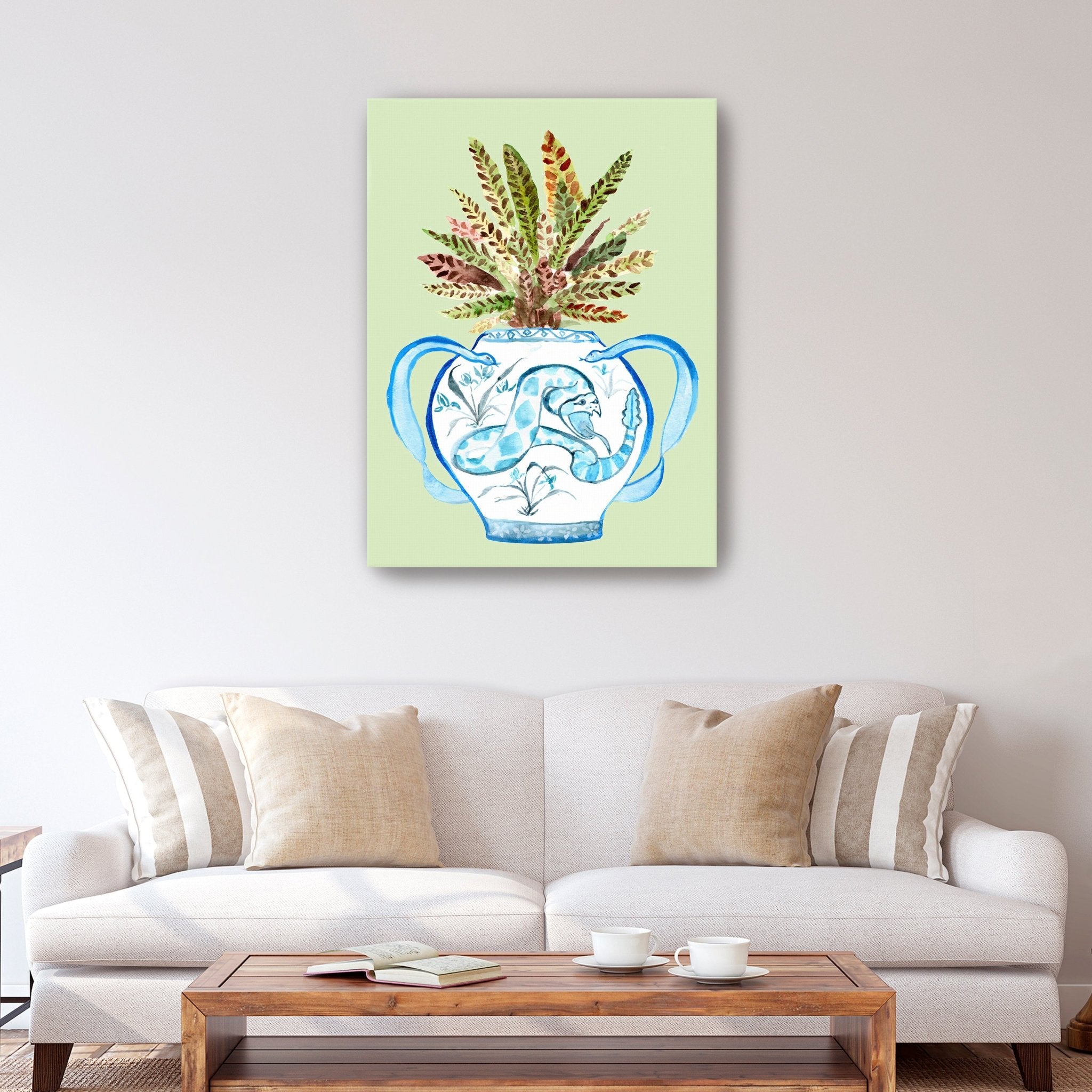 Year of the Snake Canvas Giclee - Canvas Wall Art