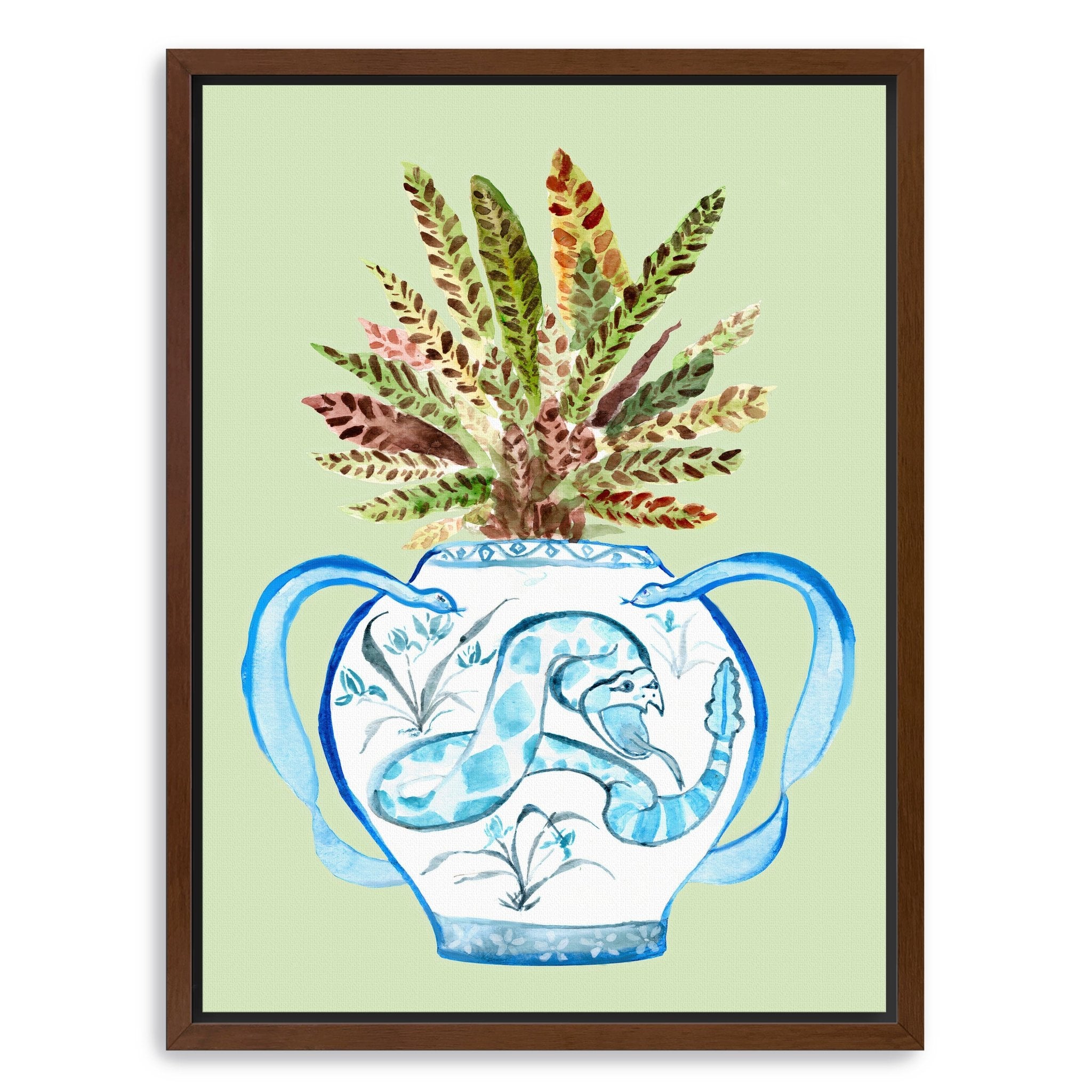 Year of the Snake Canvas Giclee - Canvas Wall Art