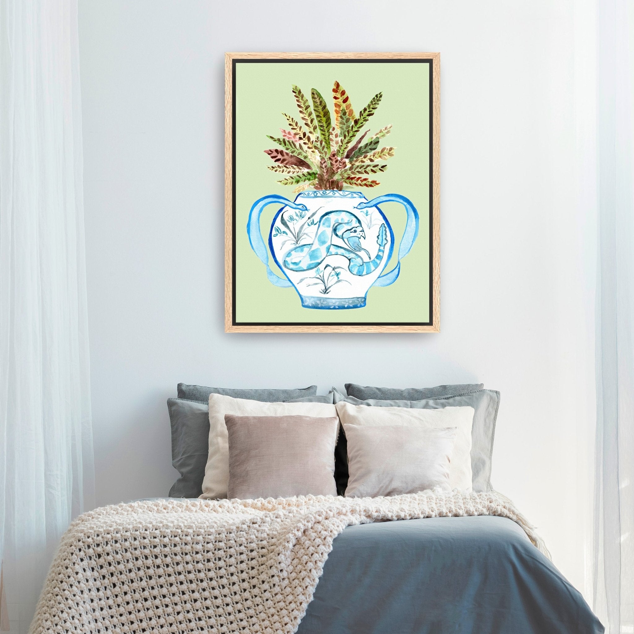 Year of the Snake Canvas Giclee - Canvas Wall Art