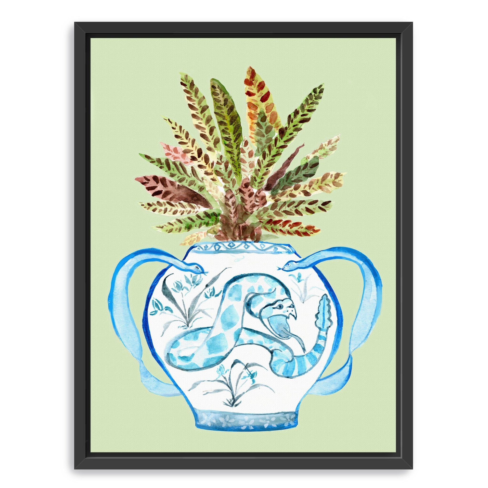 Year of the Snake Canvas Giclee - Canvas Wall Art