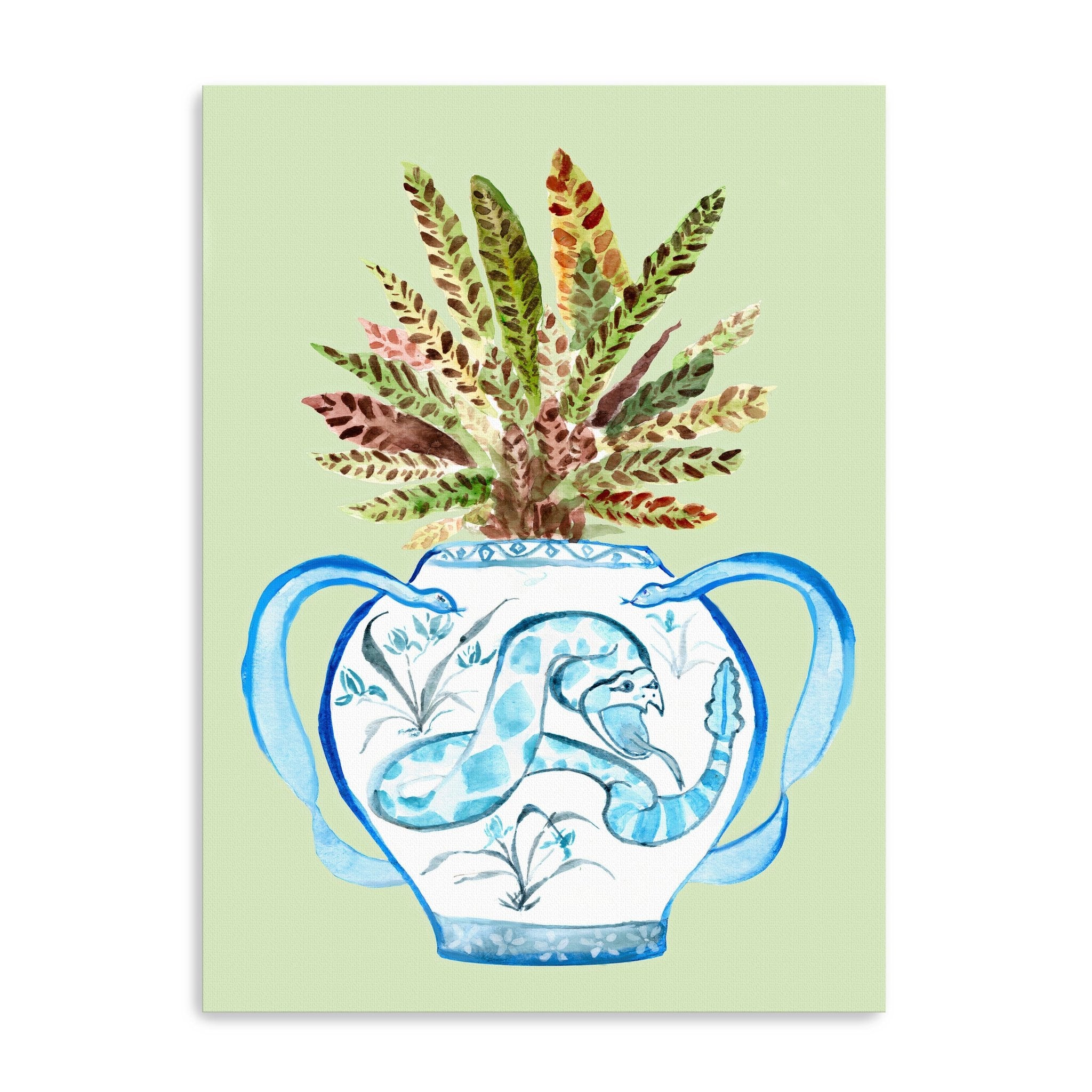 Year of the Snake Canvas Giclee - Canvas Wall Art