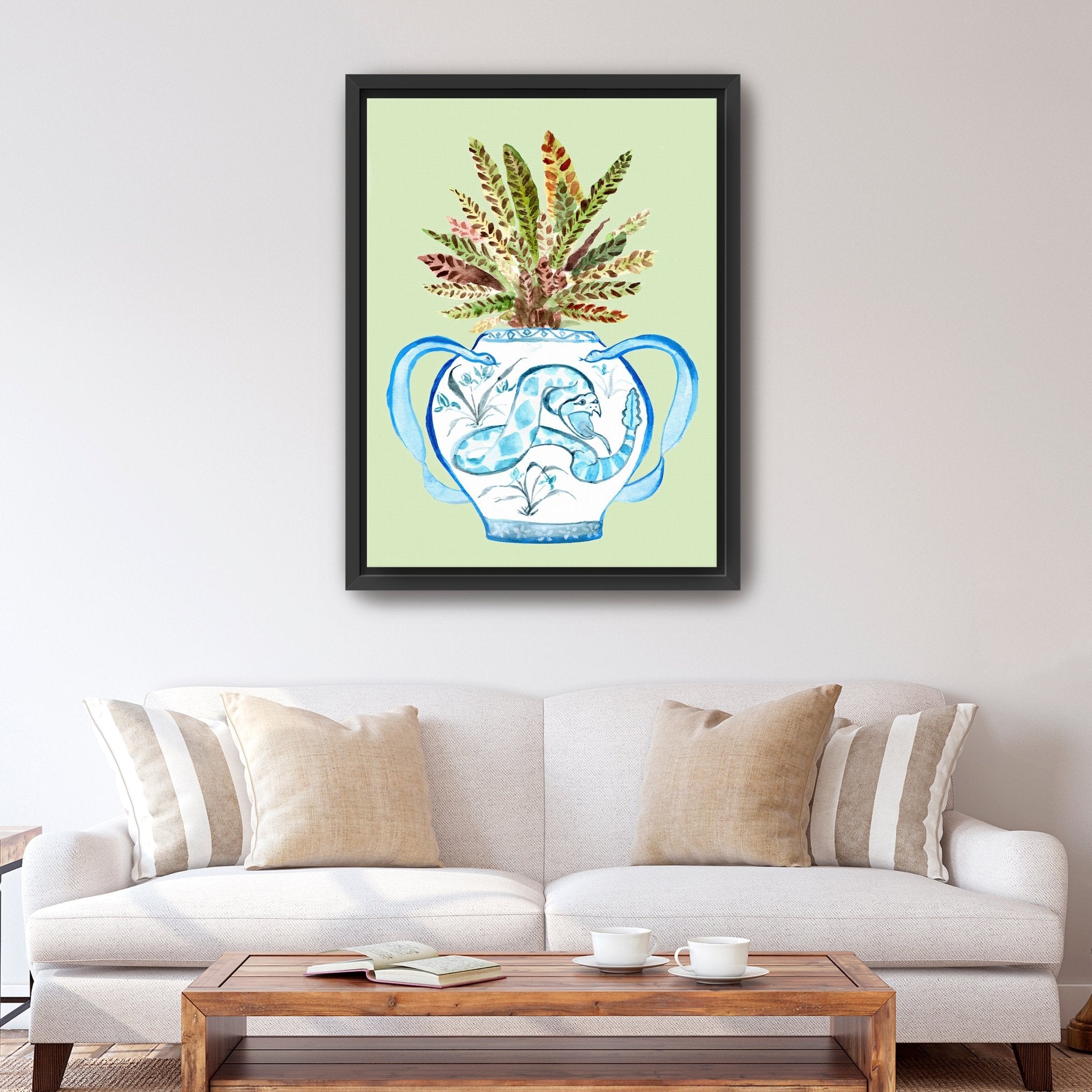 Year of the Snake Canvas Giclee - Canvas Wall Art