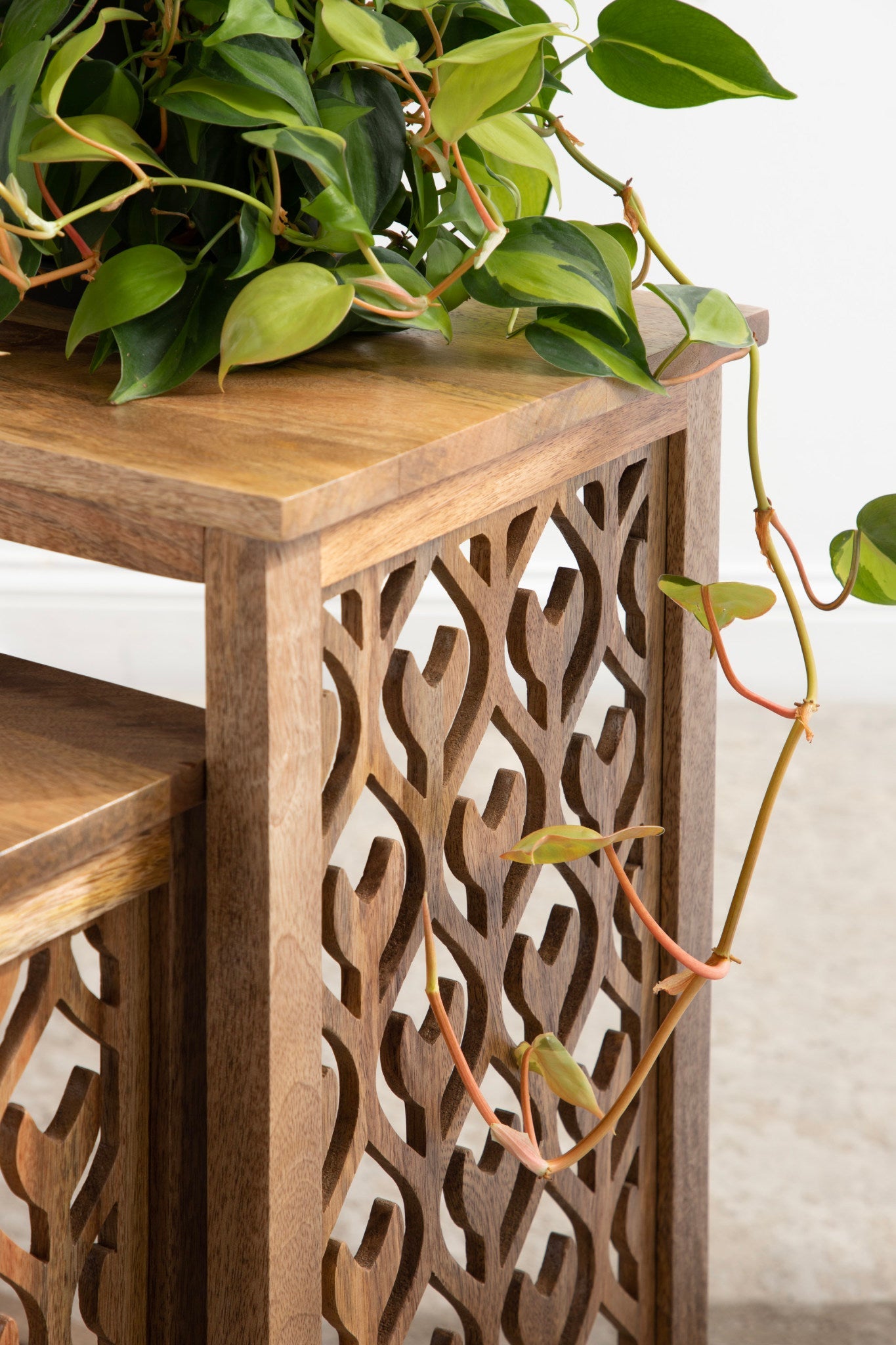 Karni Wooden Nesting Tables