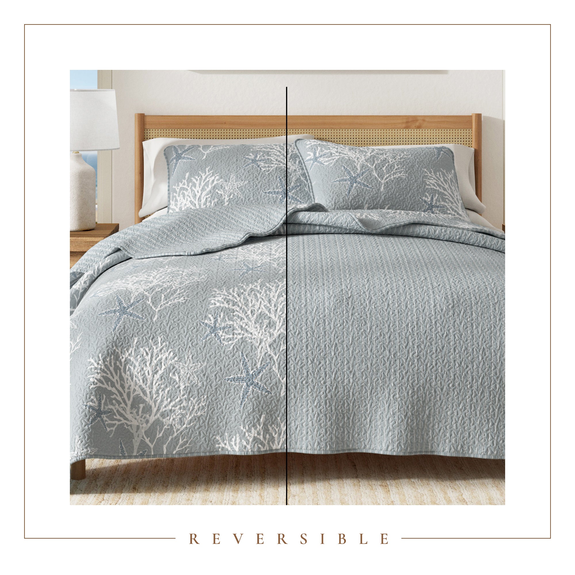 Coastal Quilt Set with Shams