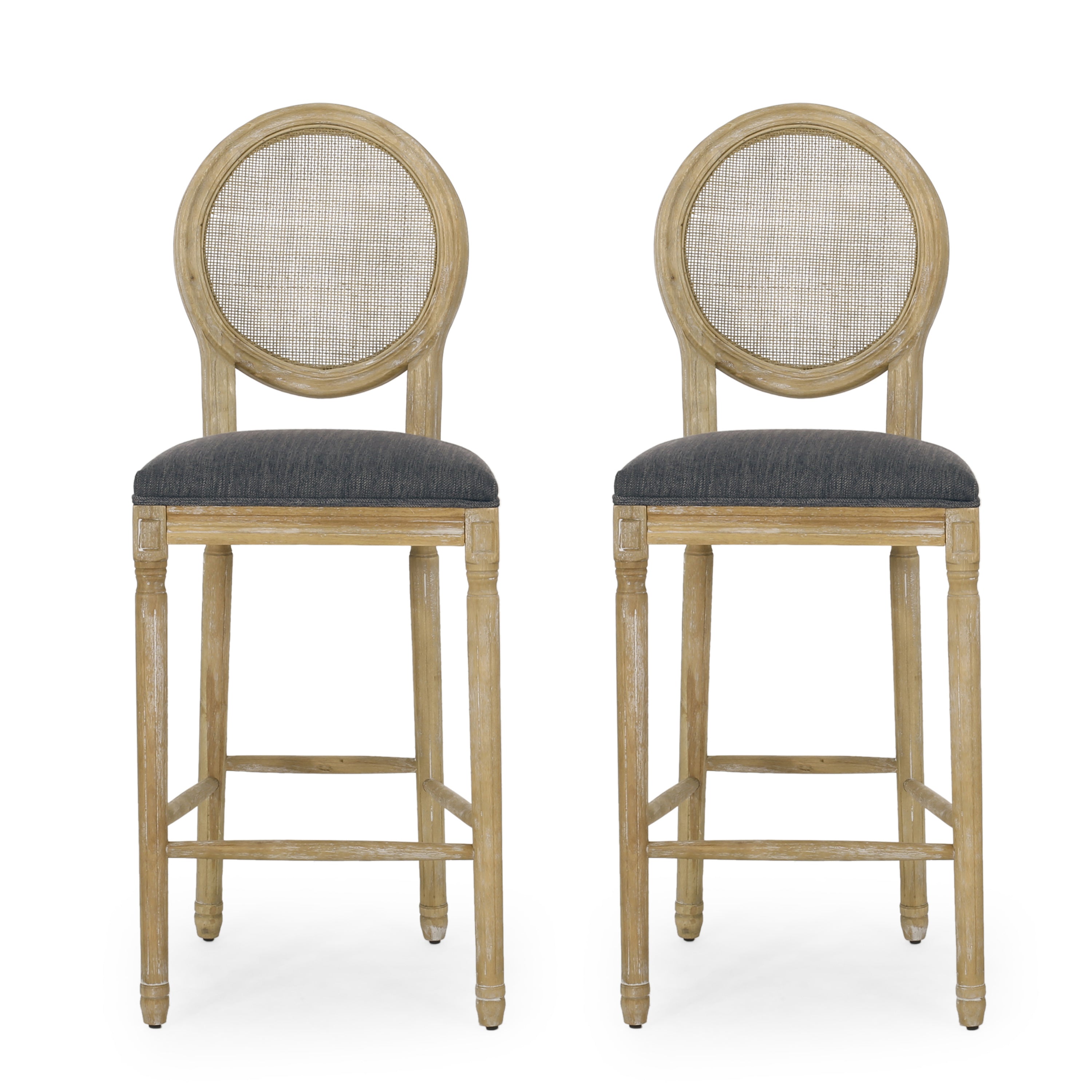 Christopher Knight Home Cane Bar Stool - Thumbnail 3