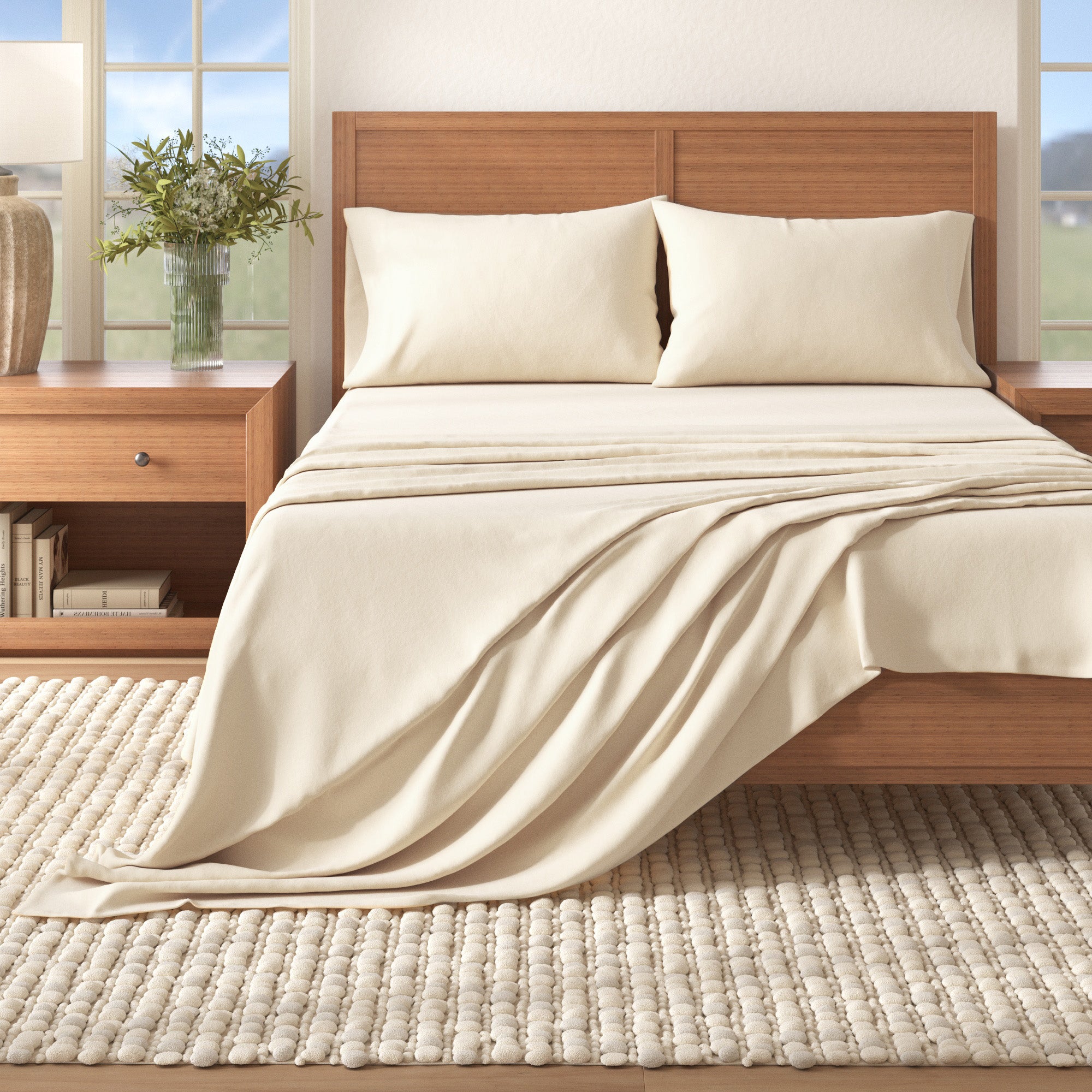 100% Turkish Cotton Flannel Sheet Sets