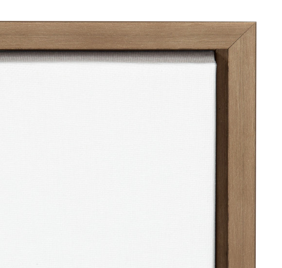 Sylvie Olive Tree Abstract Landscape Framed Canvas by The Creative Bunch Studio